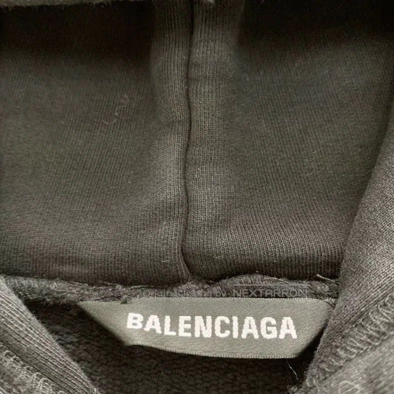 Balenciaga Balenciaga Black Alien Print Hoodie. Size US XXS / EU 40 - 3 Thumbnail