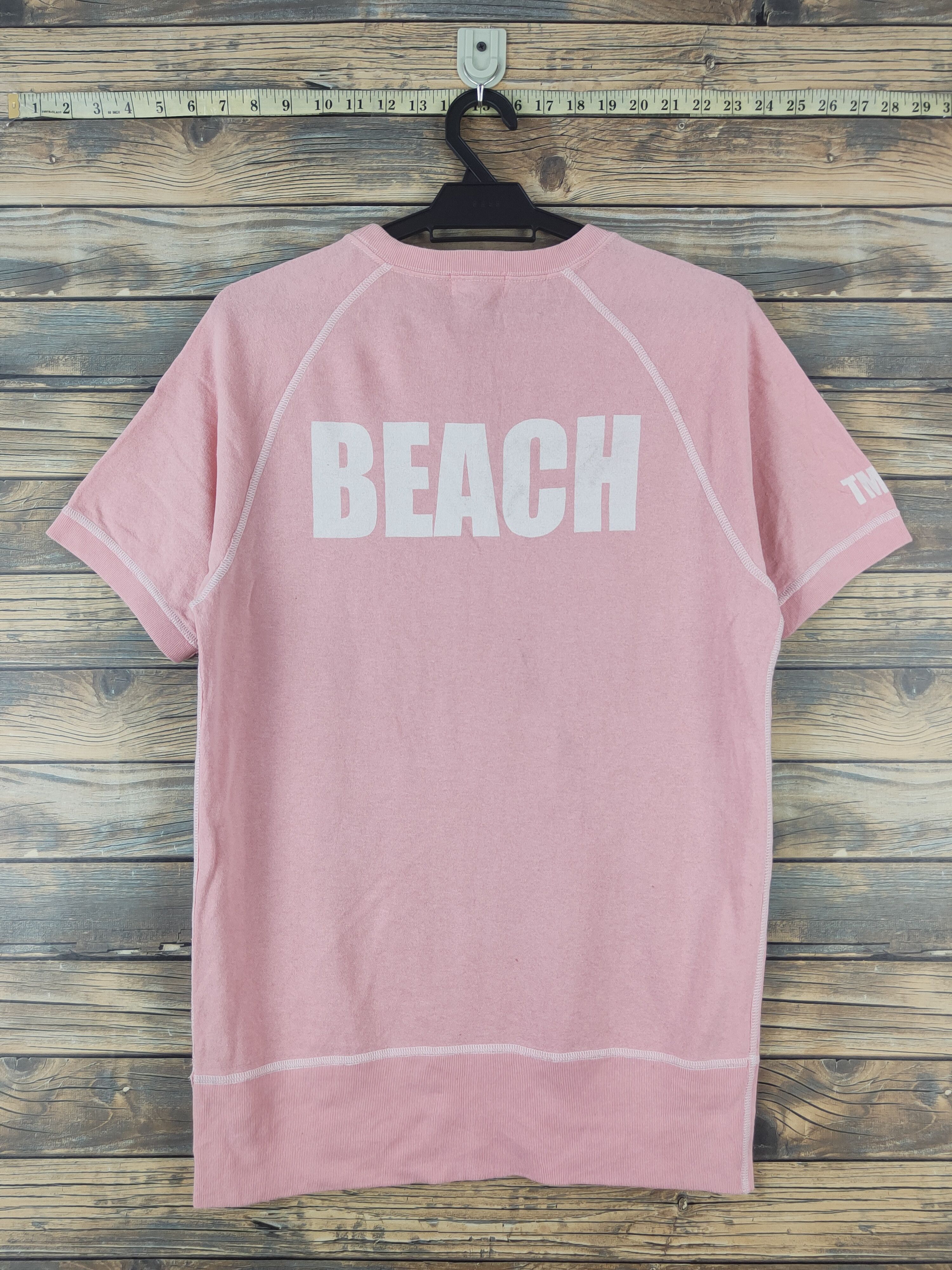 TMT DL Tmt made in Japan vintage Peach Short Sleeve T-shirt #822 Size L / US 10 / IT 46 - 8 Thumbnail