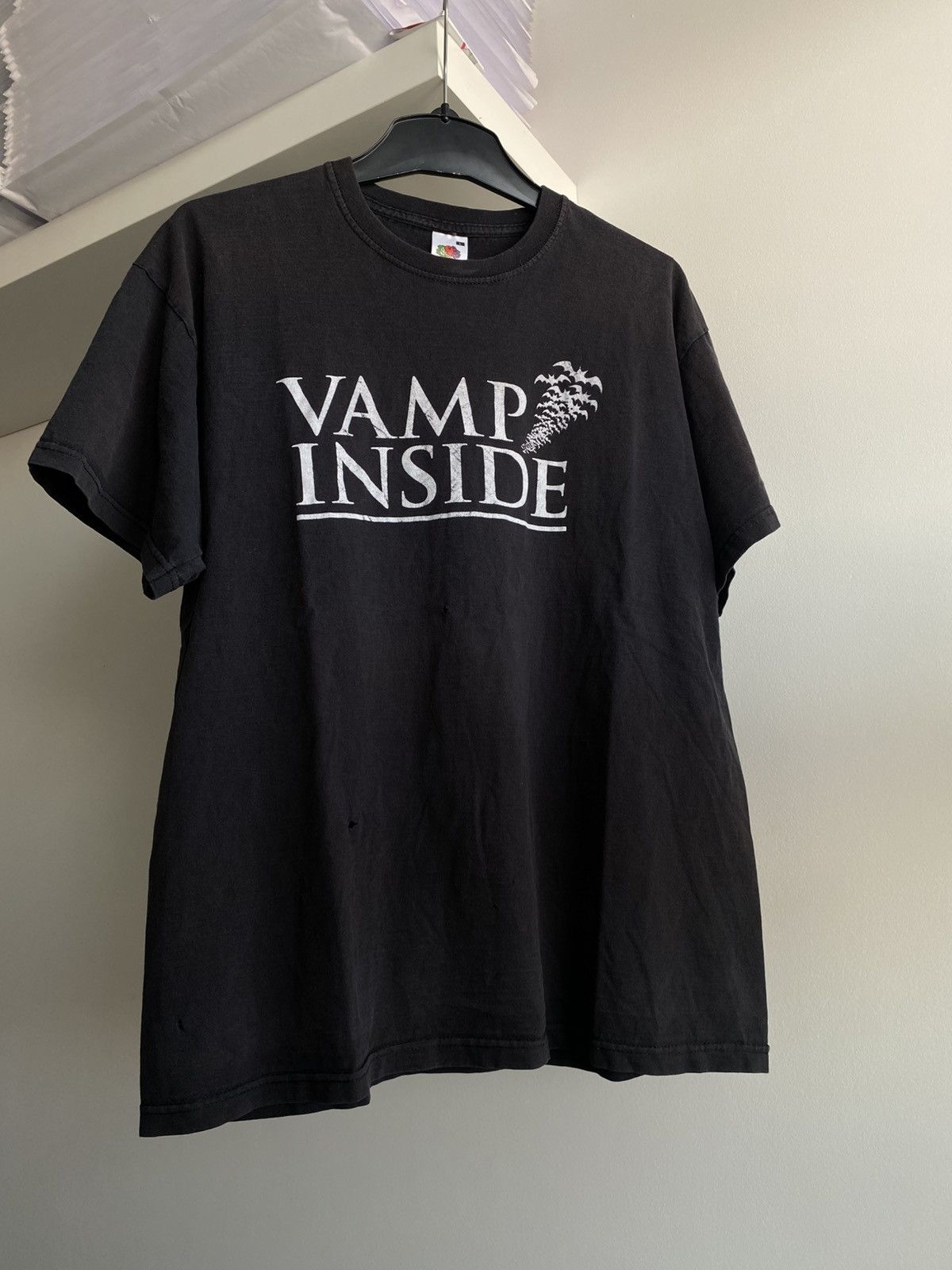 Japanese Brand × Playboi Carti × Vintage Vamp Inside L Playboi Carti Tee distressed washed y2k opium Size US L / EU 52-54 / 3 - 14 Thumbnail