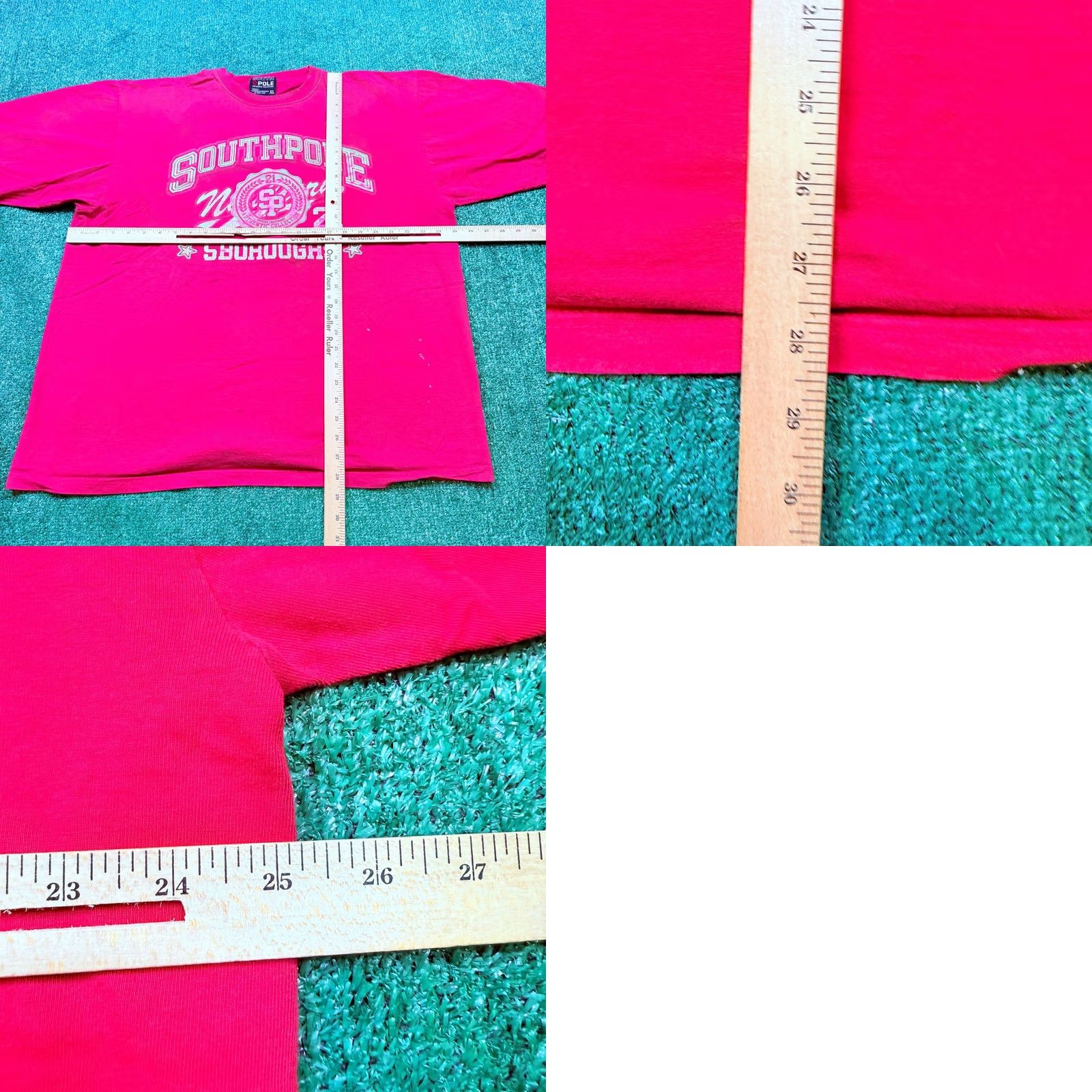 Southpole VINTAGE Southpole T-Shirt Mens XL Red Short Sleeve Crew Neck Graphic Print Distress All Seasons Hip Hop 2000s Size US XL / EU 56 / 4 - 8 Thumbnail
