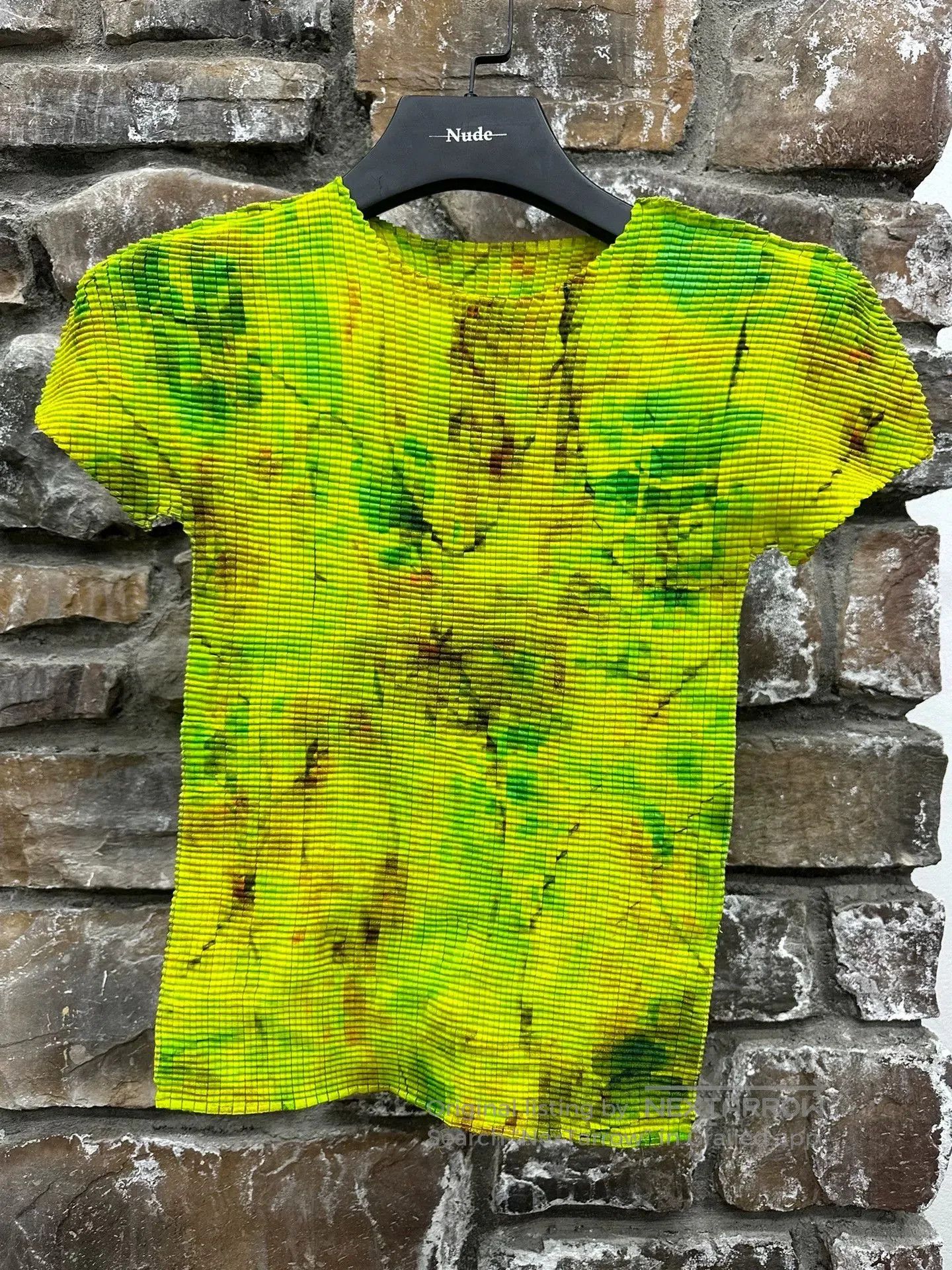 Issey Miyake Issey Miyake Fête Tie-Dye Short Sleeve. Size M / US 6-8 / IT 42-44 - 1 Thumbnail