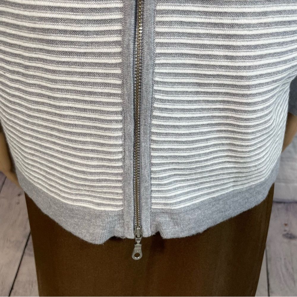 Other Cullen Stripe Back Zip Cotton Blend Sweater Size S Size S / US 4 / IT 40 - 9 Thumbnail