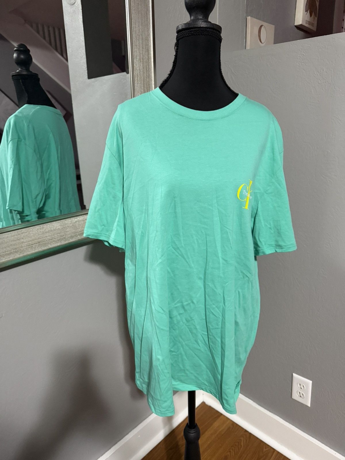 Calvin Klein NWOT Calvin Klein Logo This is Love Neon T-Shirt Size Large Size US L / EU 52-54 / 3 - 1 Thumbnail