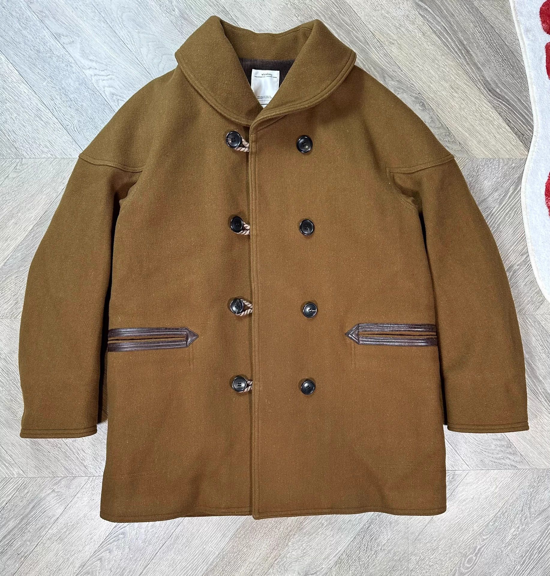 Visvim VISVIM 18AW MARIPOSA RANCH Alpaca Double Breasted Coat Size US M / EU 48-50 / 2 - 1 Thumbnail