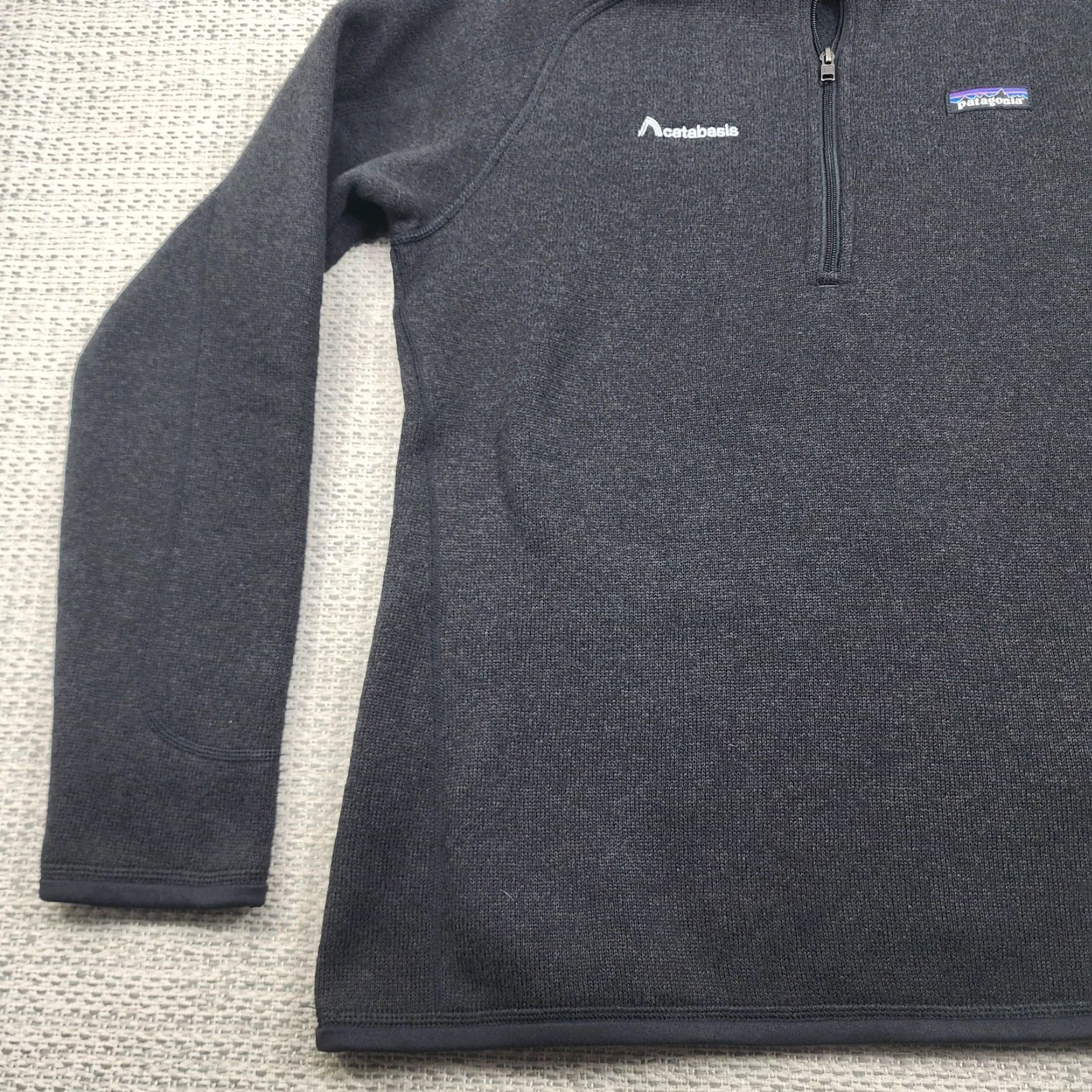 Patagonia Patagonia Sweater Womens Large Gray Better Sweater 1/4 Zip Fleece Pullover Shirt Womens L Gray 1/4 Zip Pullover Clothing Size L / US 10 / IT 46 - 3 Thumbnail
