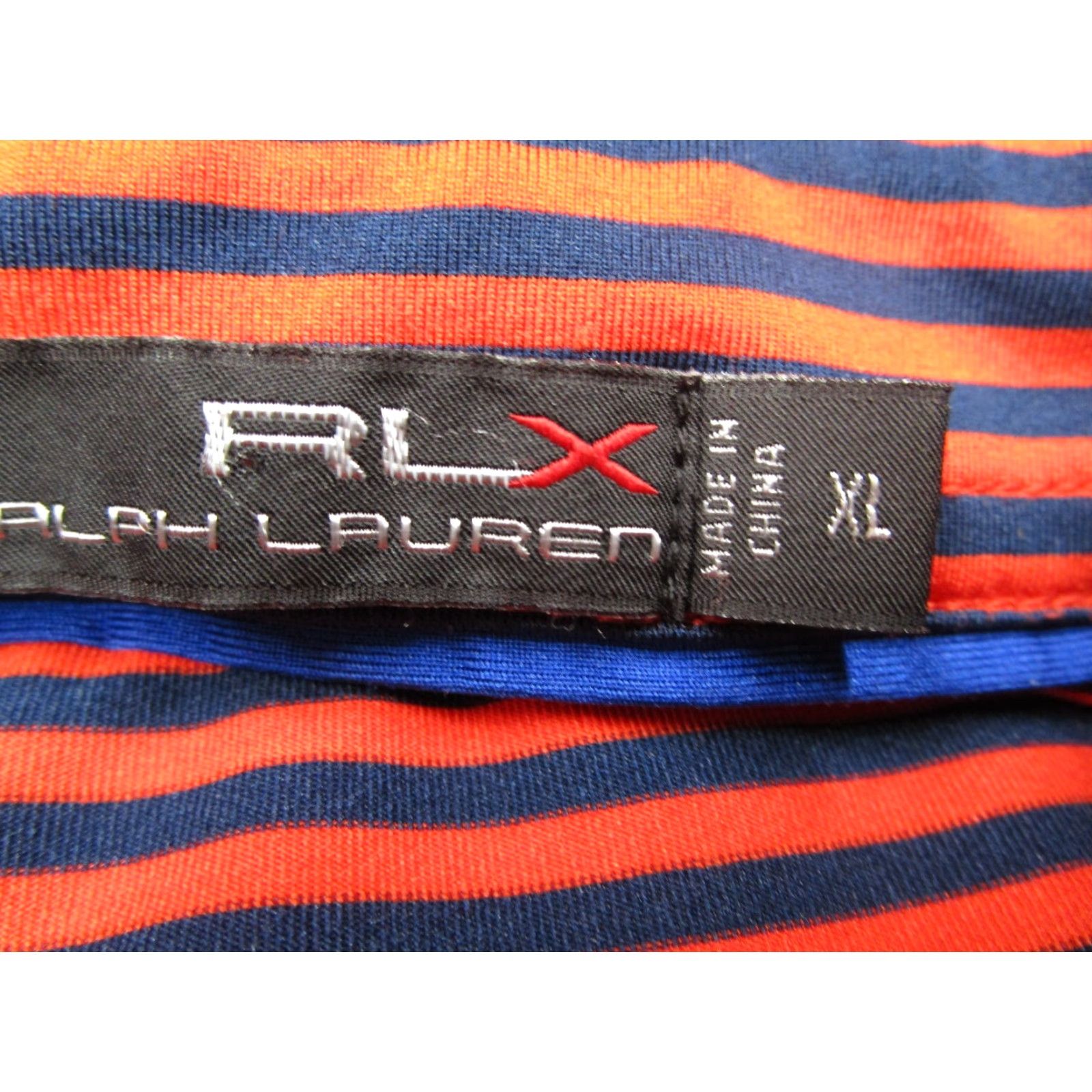 RLX Ralph Lauren RLX Ralph Lauren Polo Shirt Mens XL Red Striped Short Sleeve Golf Performance Logo Polo Size US XL / EU 56 / 4 - 3 Thumbnail