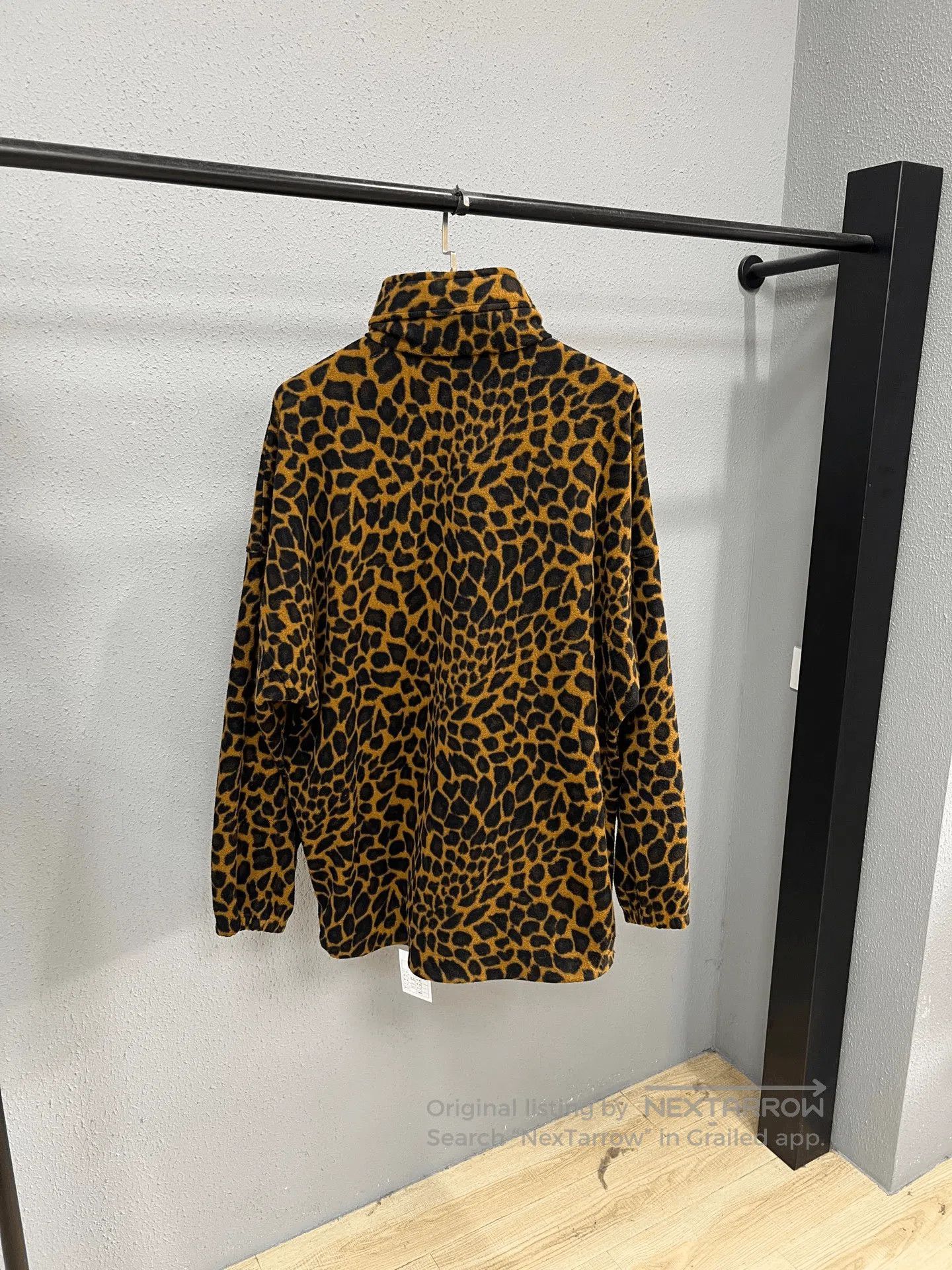 Balenciaga Balenciaga Leopard Fleece Jacket. Size S / US 4 / IT 40 - 2 Thumbnail