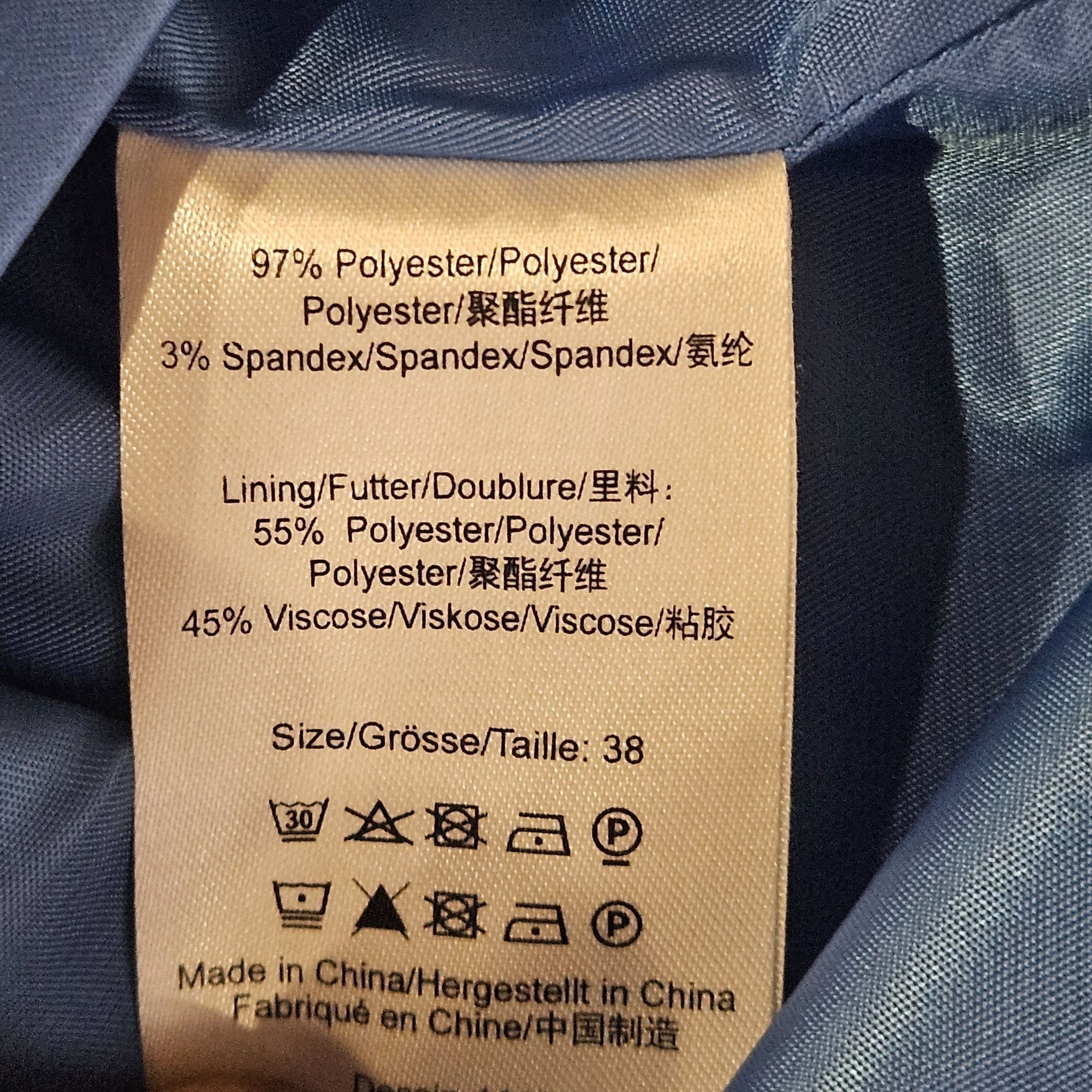 Baum und Pferdgarten Baum Und Pferdgarten Women’s Satin Skirt Blue 6 Quiet Luxury Size 28" / US 6 / IT 42 - 9 Thumbnail