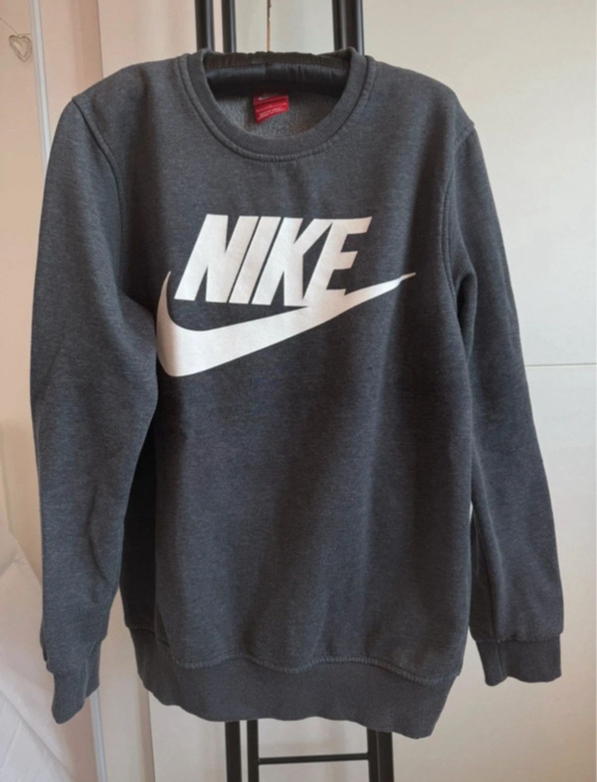 Nike Black Nike sweatshirt with large logo | Size L universal Size US L / EU 52-54 / 3 - 1 Thumbnail