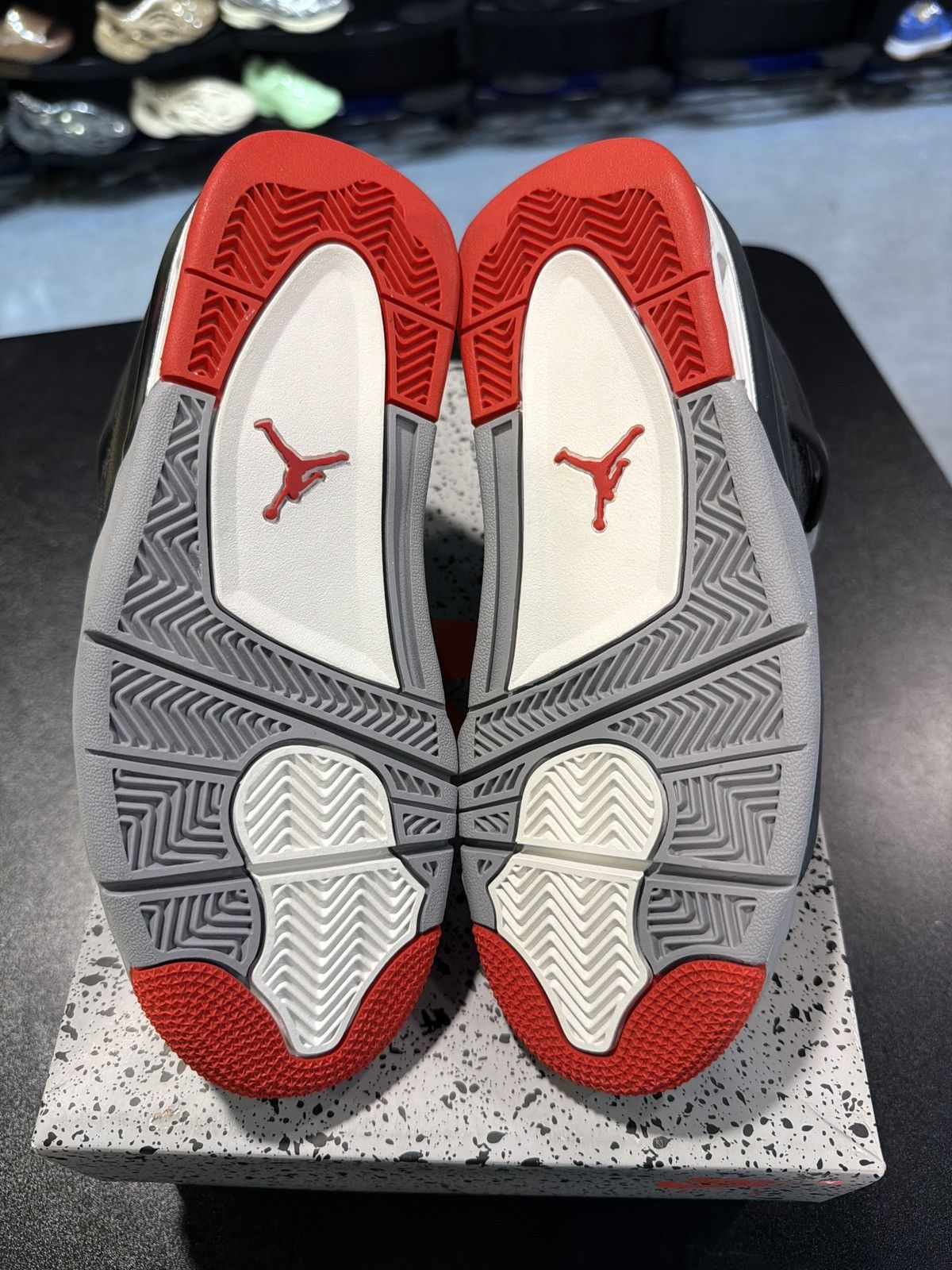 Jordan Brand Jordan 4 reimagined Bred Size-6Y Brand New Quick Shipping Size US 6 / EU 39 - 6 Thumbnail