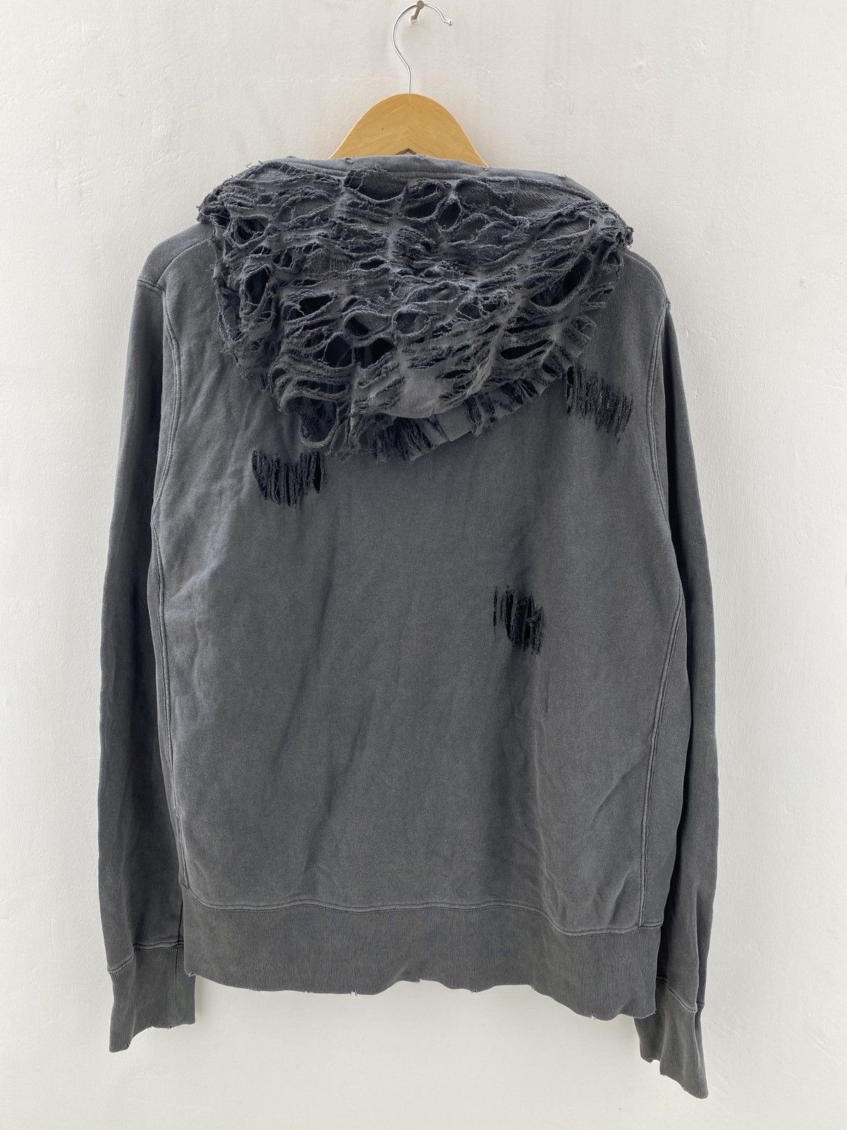 Le Grande Bleu (L.G.B.) Simplicite Destoyed Gothic Metal ERD Balenciaga Style Size US L / EU 52-54 / 3 - 7 Thumbnail