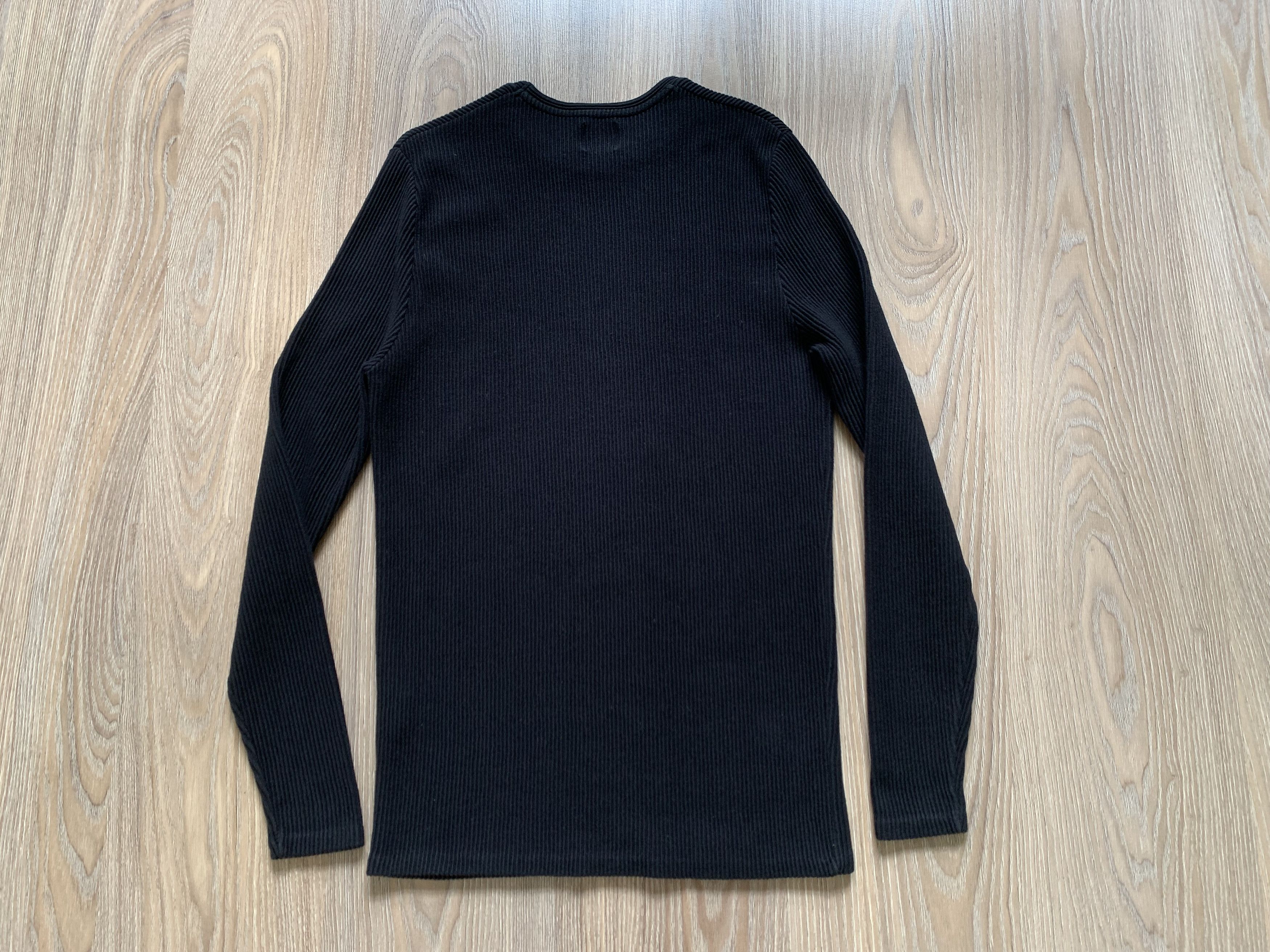 Designer × Zara Zara Man Black Basic Long Sleeve Size US M / EU 48-50 / 2 - 3 Thumbnail