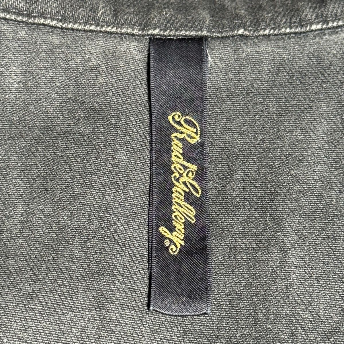 RUDE GALLERY Vintage Rude Gallery Black Distressed Thrashed Punk Bikers Size US M / EU 48-50 / 2 - 10 Thumbnail