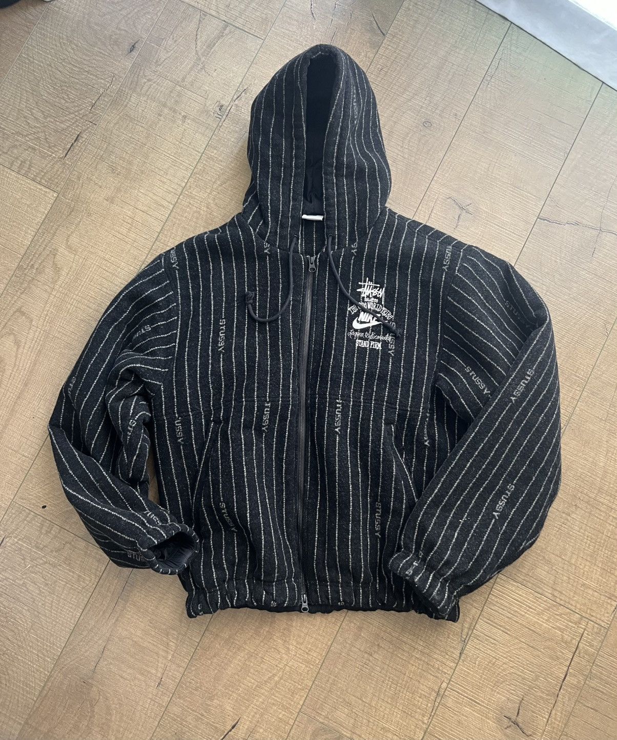 Stussy X Nike Striped Wool | Grailed