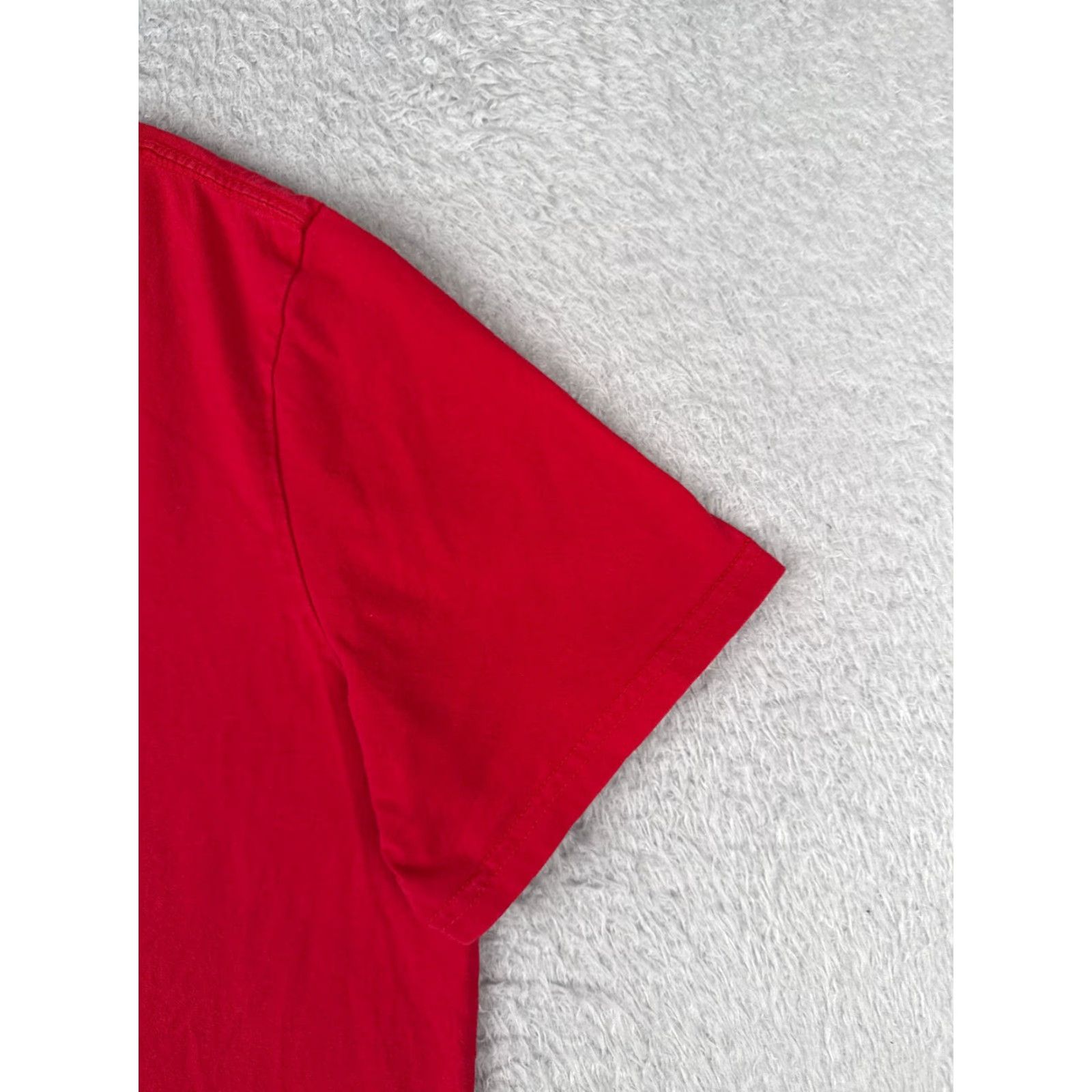 Tommy Hilfiger Tommy Hilfiger Shirt Mens Medium Red Short Sleeve Crew Neck Cotton Logo Outdoor Size US M / EU 48-50 / 2 - 2 Thumbnail