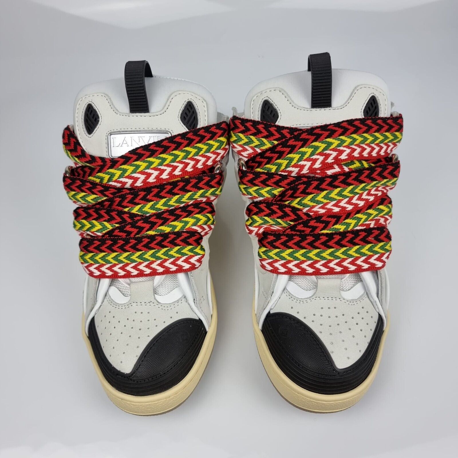 Lanvin Lanvin Men's Curb White Sneakers New Size US 6 / EU 39 - 6 Thumbnail