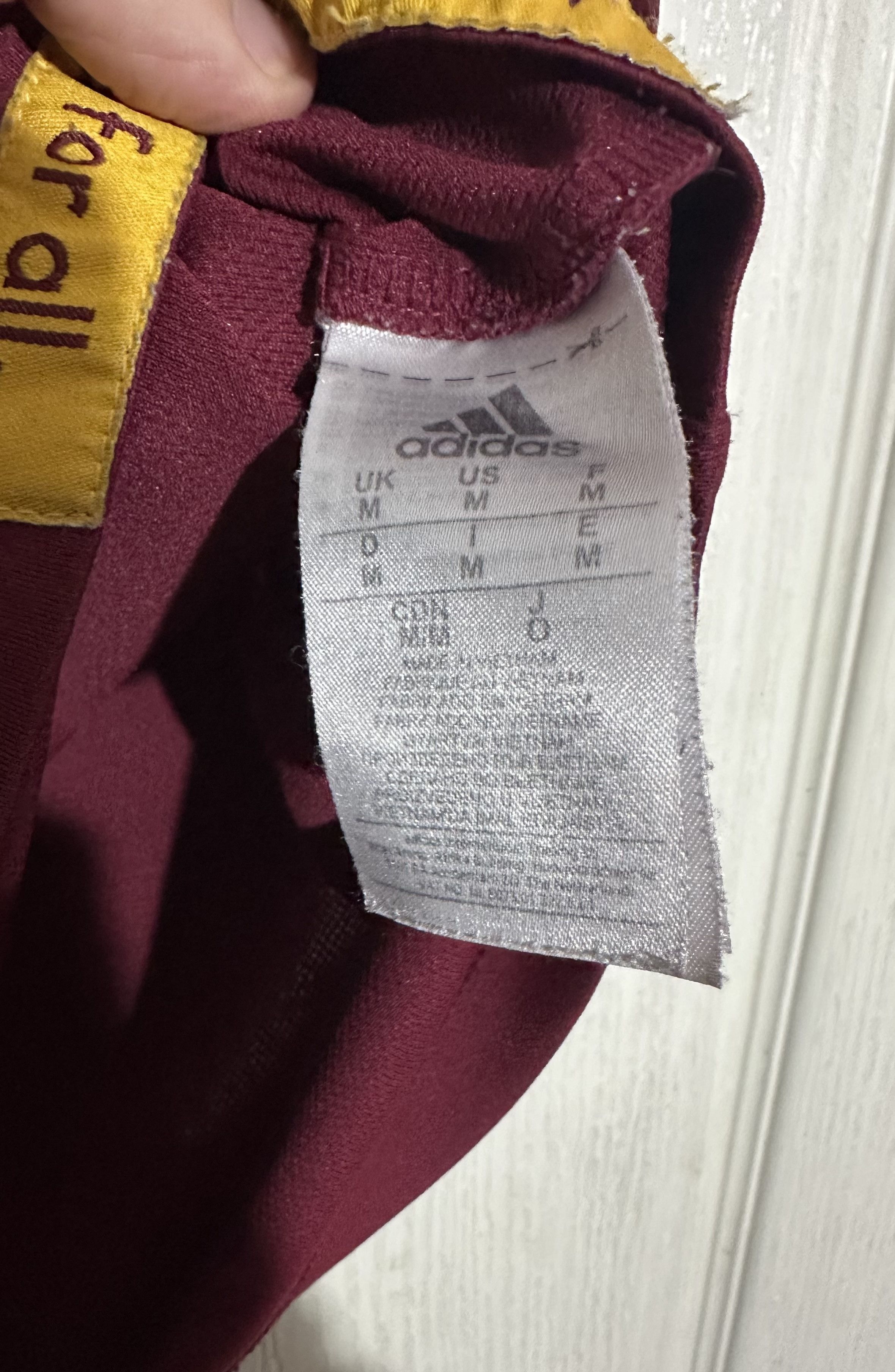 Adidas Adidas Cleveland Cavaliers Kyrie Irving #2 Swigman Size US M / EU 48-50 / 2 - 6 Thumbnail