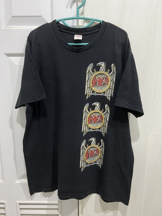 Supreme slayer outlet eagle tee