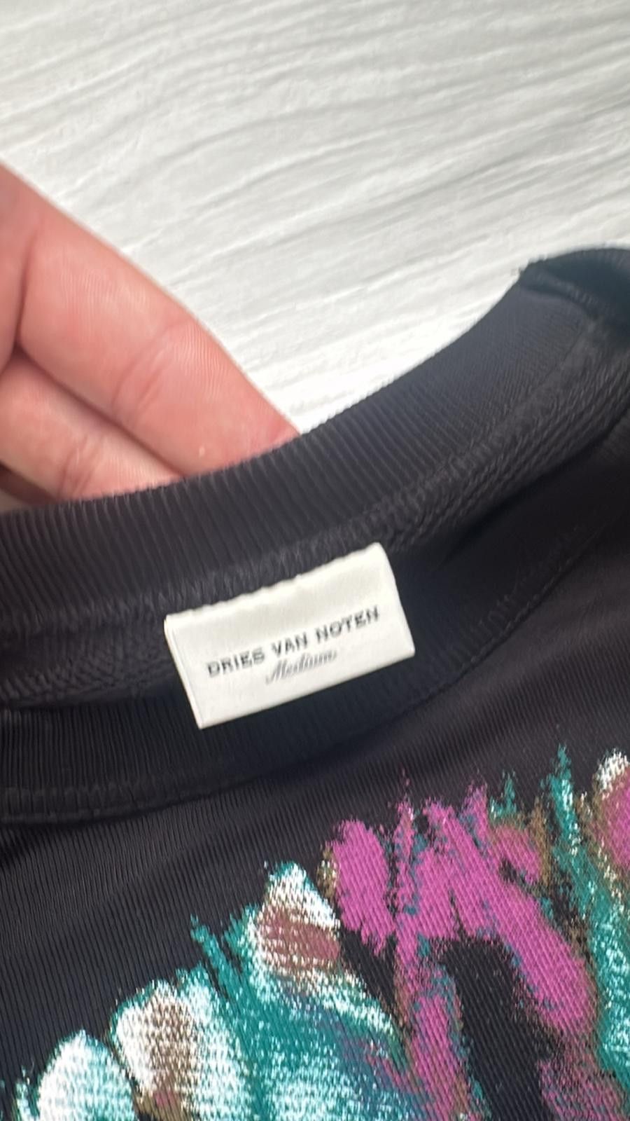 Dries Van Noten Dries Van Noten AW19 Hearst Tie Dye Sweatshirt Medium Size US M / EU 48-50 / 2 - 8 Thumbnail