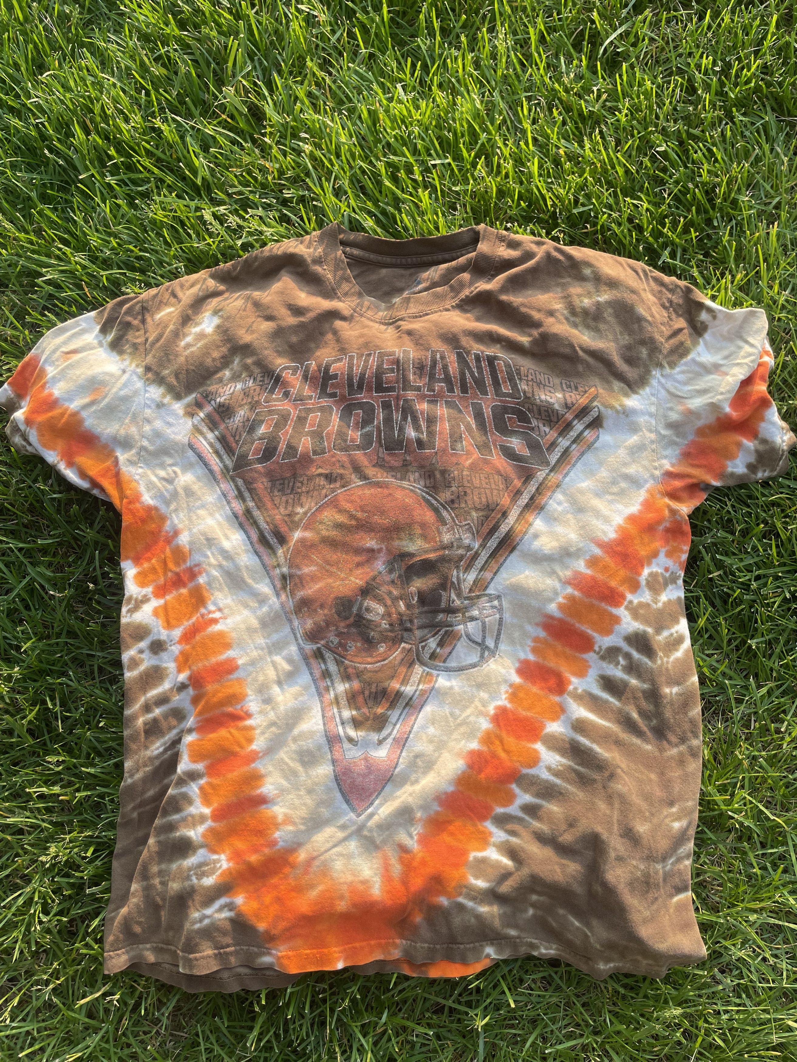 Majestic Cleveland Browns Majestic Tie-Dye Tee Size US L / EU 52-54 / 3 - 1 Thumbnail