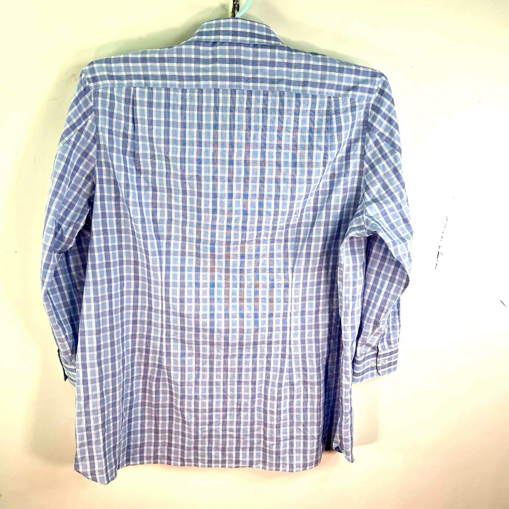 Bonobos Bonobos Button-Up Shirt Mens Plaid Blue Cotton Wrinkle Free 4XL Regular Size US XXL / EU 58 / 5 - 6 Thumbnail
