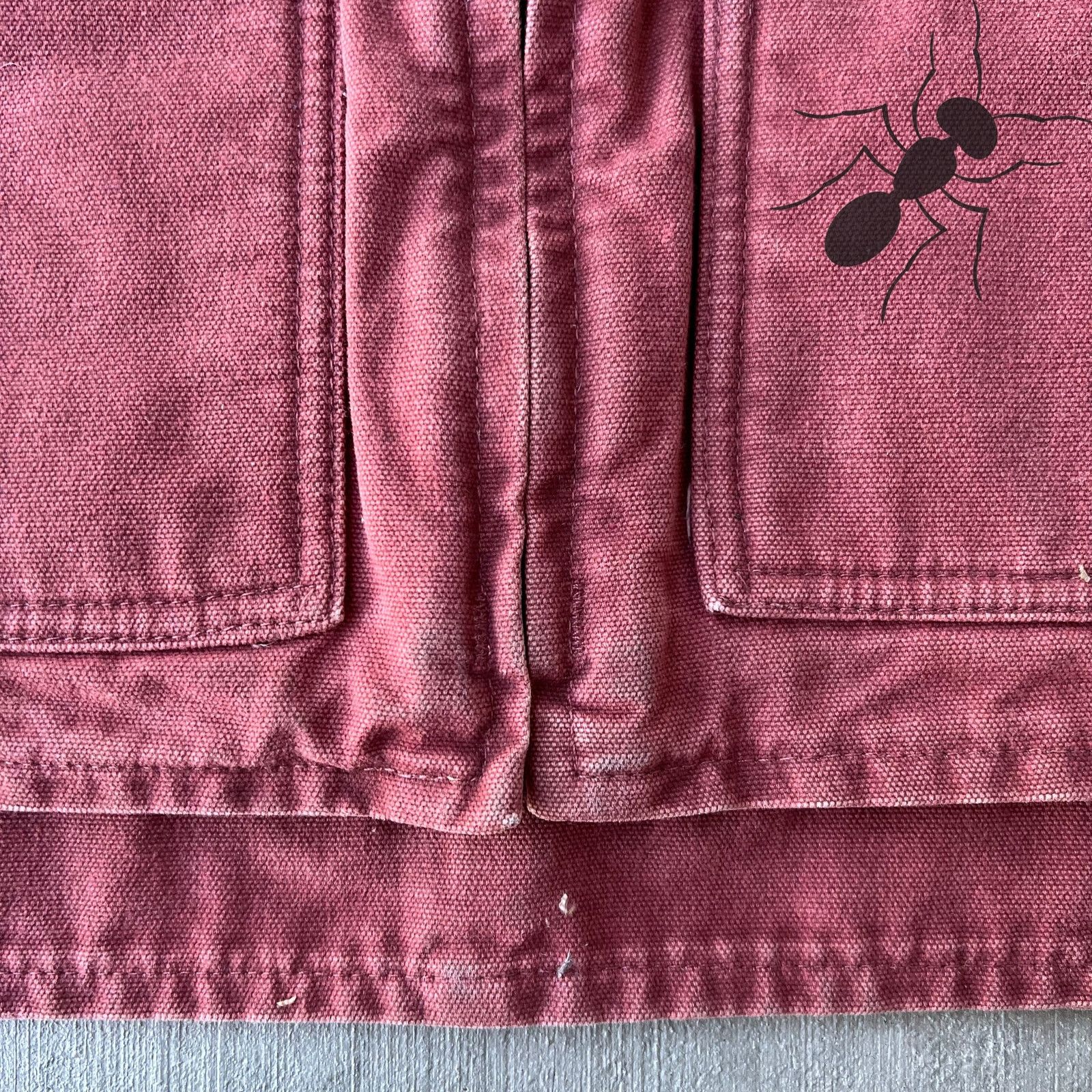 Carhartt × Vintage Carhartt WOMENS pink WV001 VRS work wear vest Size US S / EU 44-46 / 1 - 2 Thumbnail