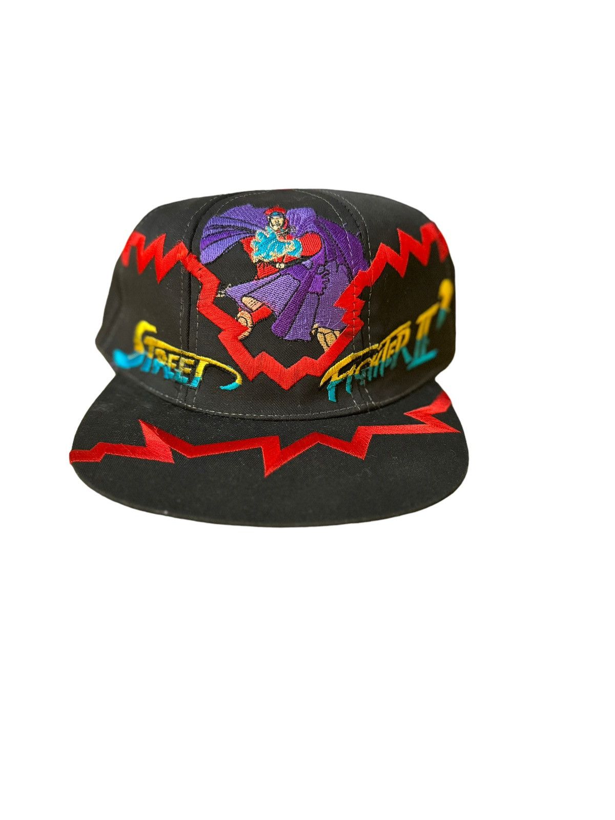 image of Streetfighter2 M. Bison Vintage Hat 1996 Supe Sharktooth, Men's