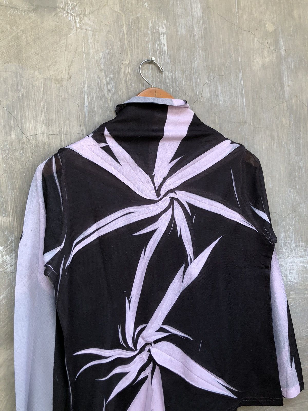 Japanese Brand Unknown - Japanese Women Mesh Tops Size M / US 6-8 / IT 42-44 - 7 Thumbnail