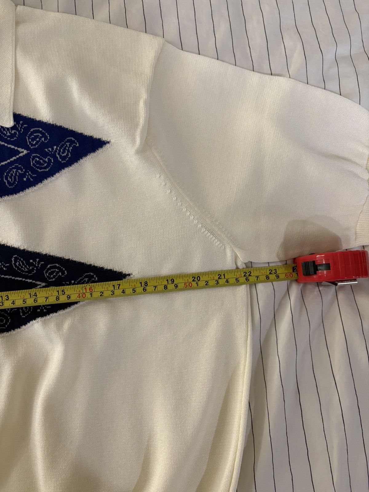 Kapital Kapital 14G Cotton Tomahawk Paisley Carol Polo Size US M / EU 48-50 / 2 - 6 Thumbnail