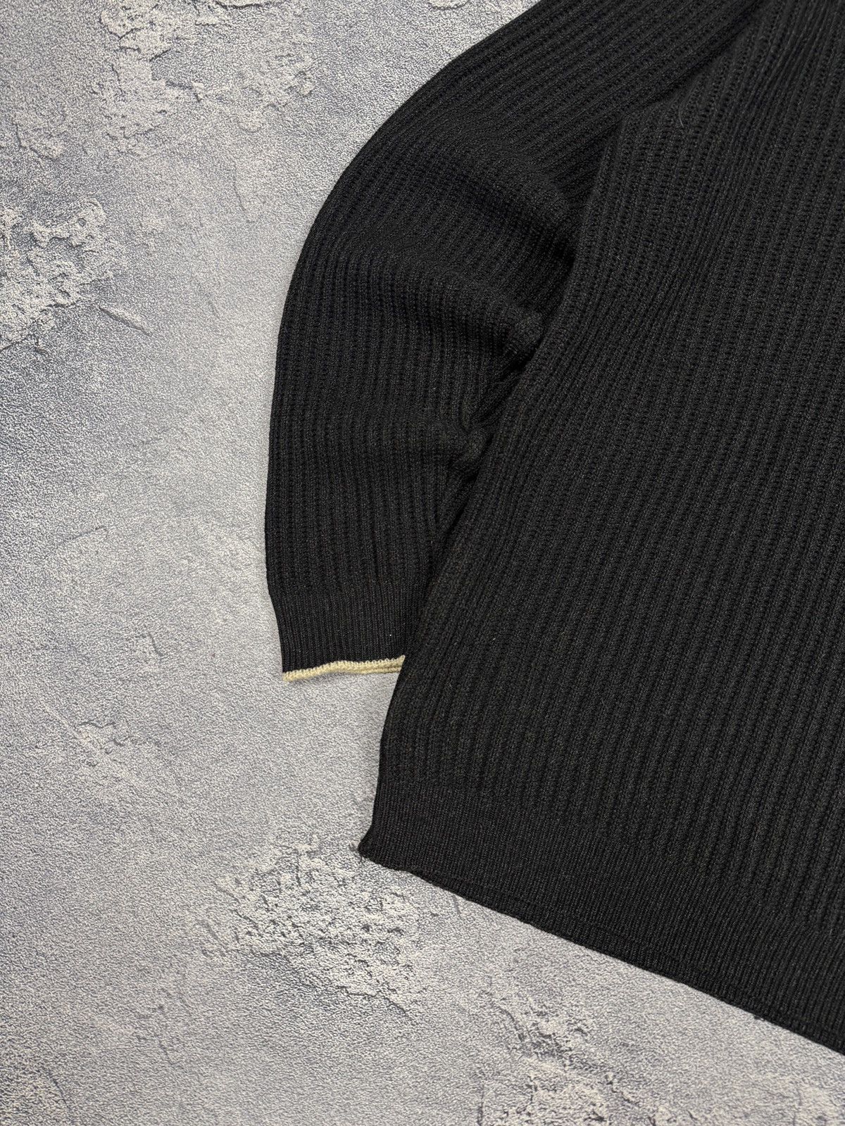 Carlo Colucci × Vintage Vintage Carlo Colucci 1/3 Zip Faded Sweater Size US L / EU 52-54 / 3 - 4 Thumbnail