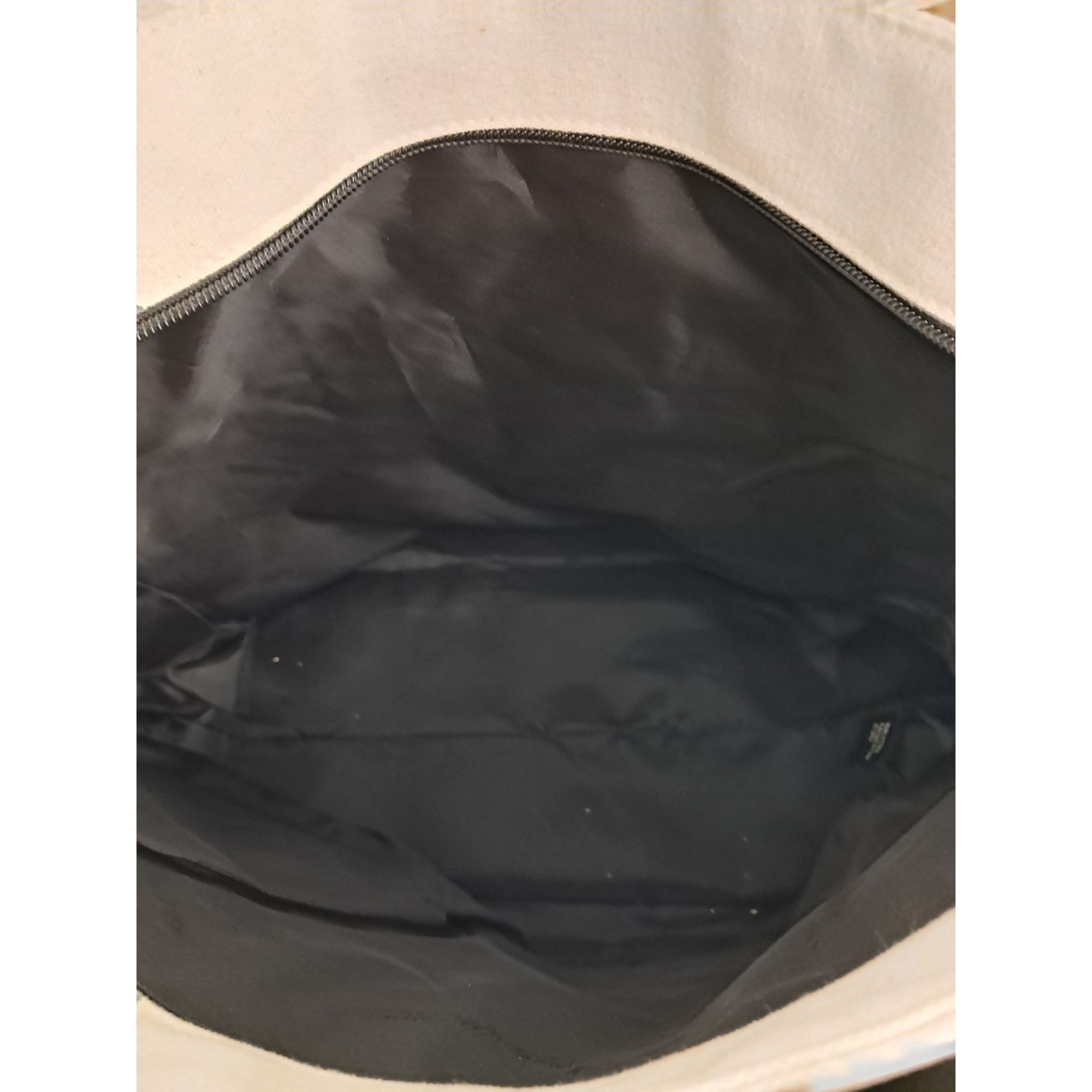 Victoria's Secret Victoria's Secret Sparkle Carryall Canvas Tote with Glittery Size ONE SIZE - 8 Thumbnail