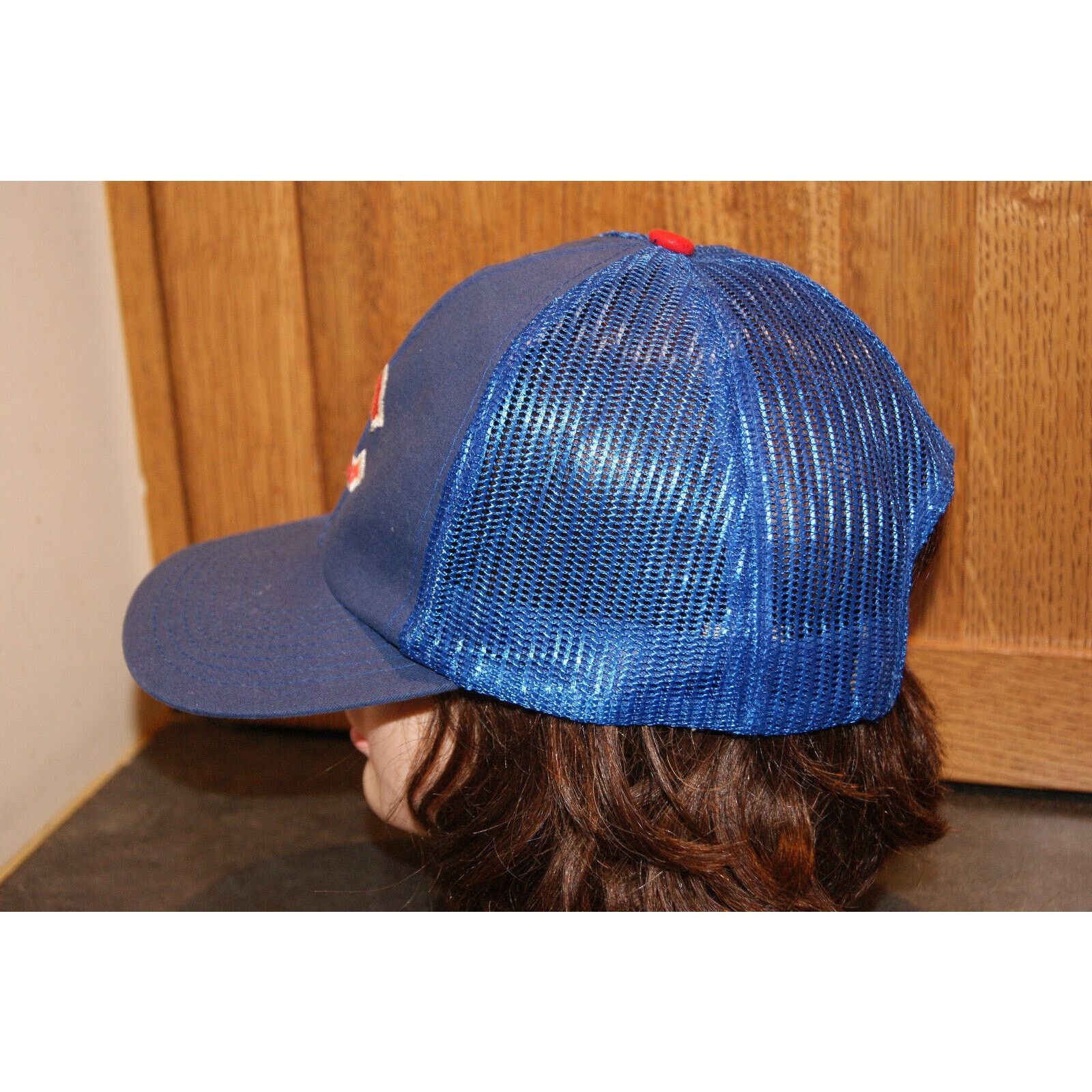 Other VTG 80 Chicago Cubs Snapback Mesh Trucker Hat Cap Twins M/L Size ONE SIZE - 5 Thumbnail