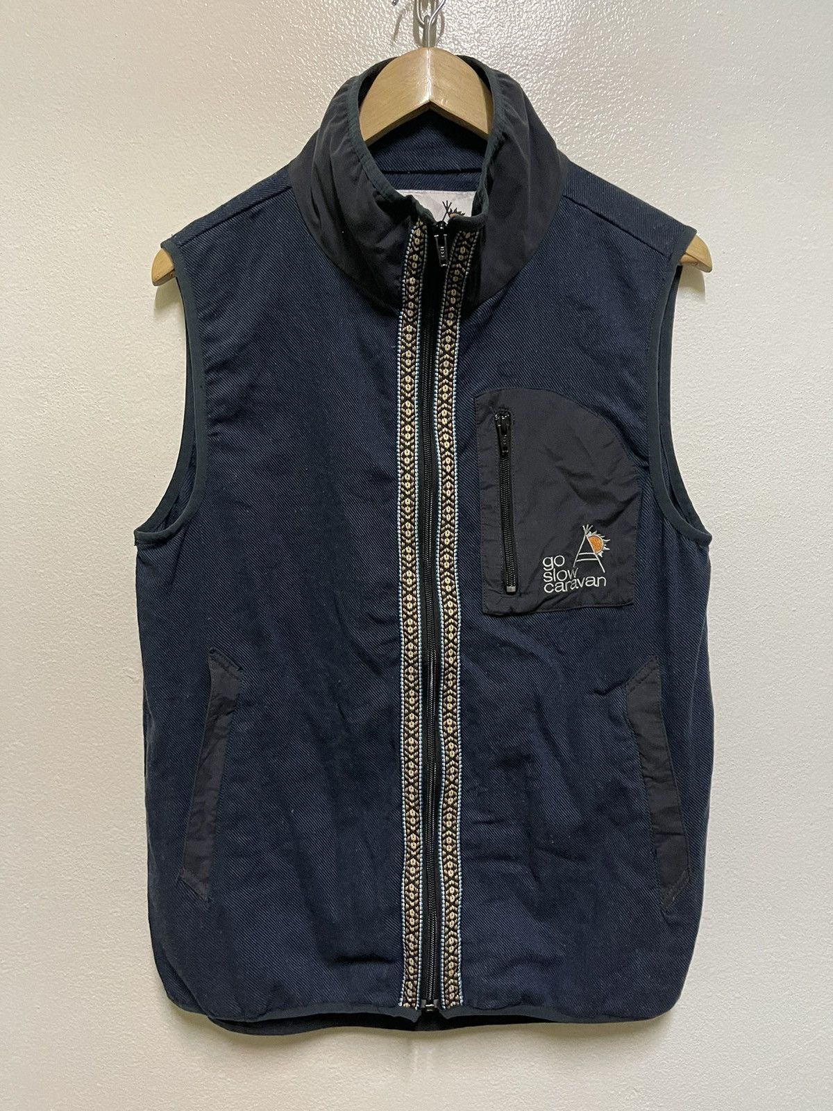 go slow caravan Go Slow Caravan Zipper Vest Size US L / EU 52-54 / 3 - 1 Thumbnail