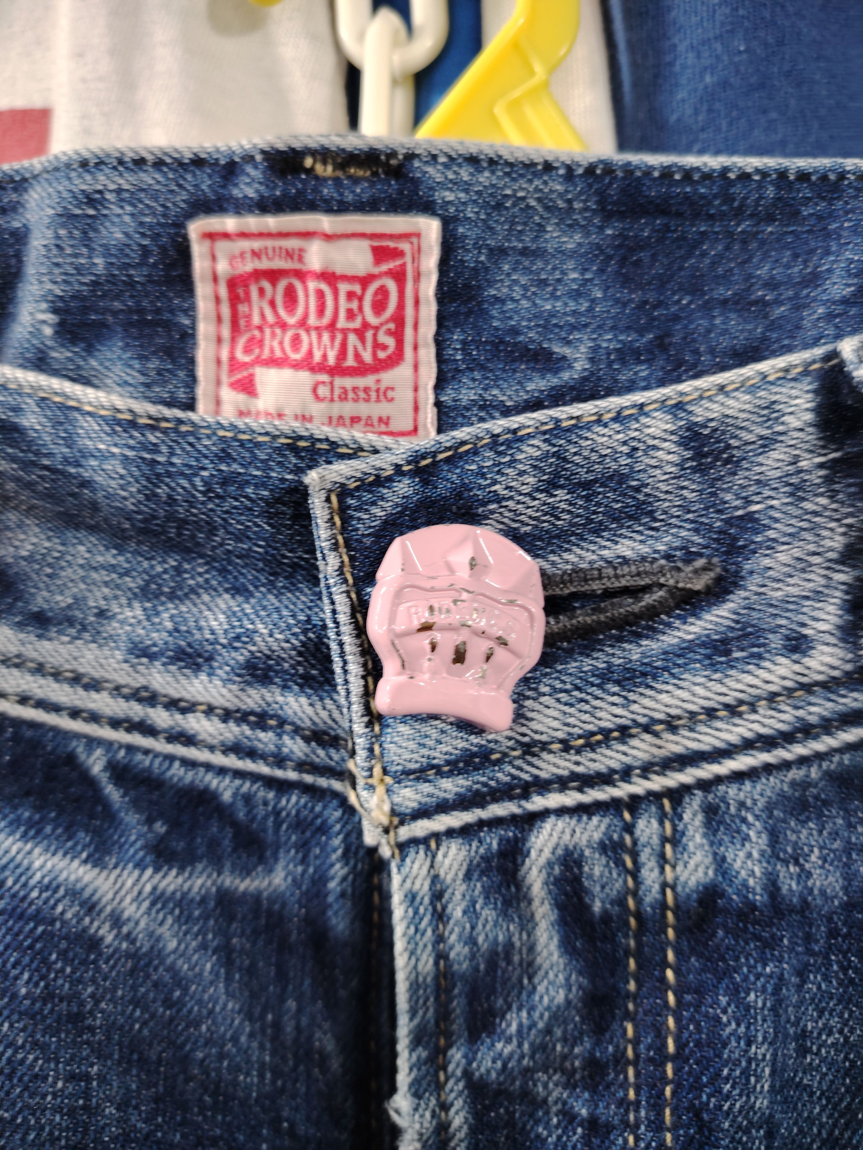 20471120 × Beauty Beast × Japanese Brand Rodeo crown 10 annivers. distressed patchwork selvedge denim Size US 31 - 6 Thumbnail