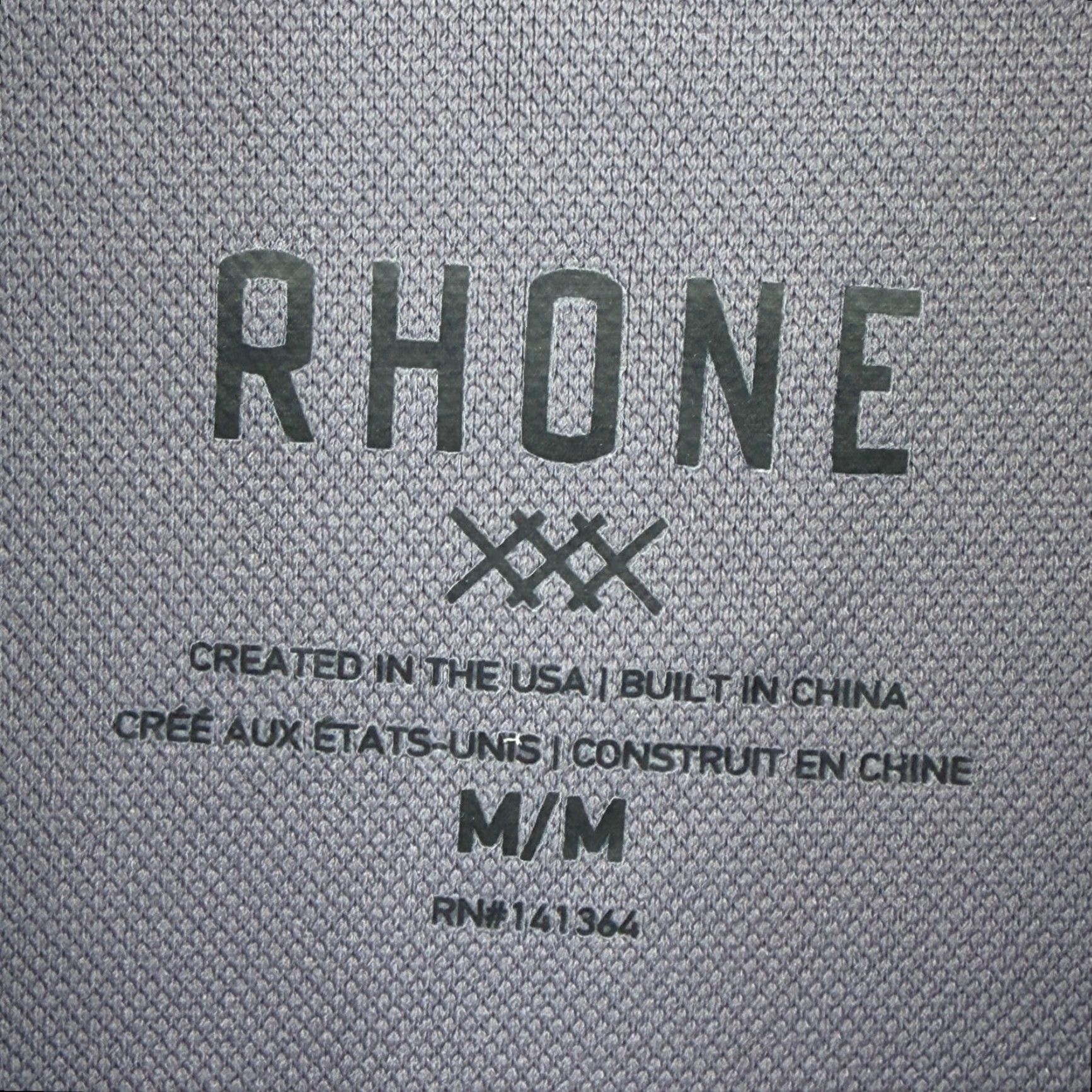 Rhone Rhone Quarter Zip Pullover Long Sleeve Shirt M/M Gray Athletic Top Size US M / EU 48-50 / 2 - 5 Thumbnail