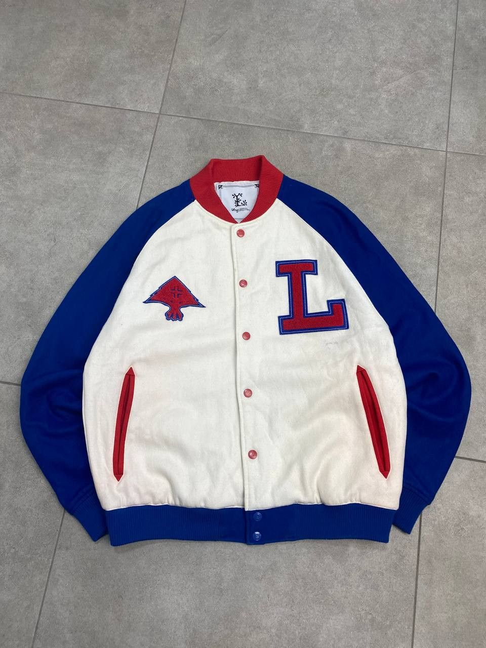 LRG Vintage LRG Tree Logo Wool Varsity Jacket Size US M / EU 48-50 / 2 - 1 Thumbnail