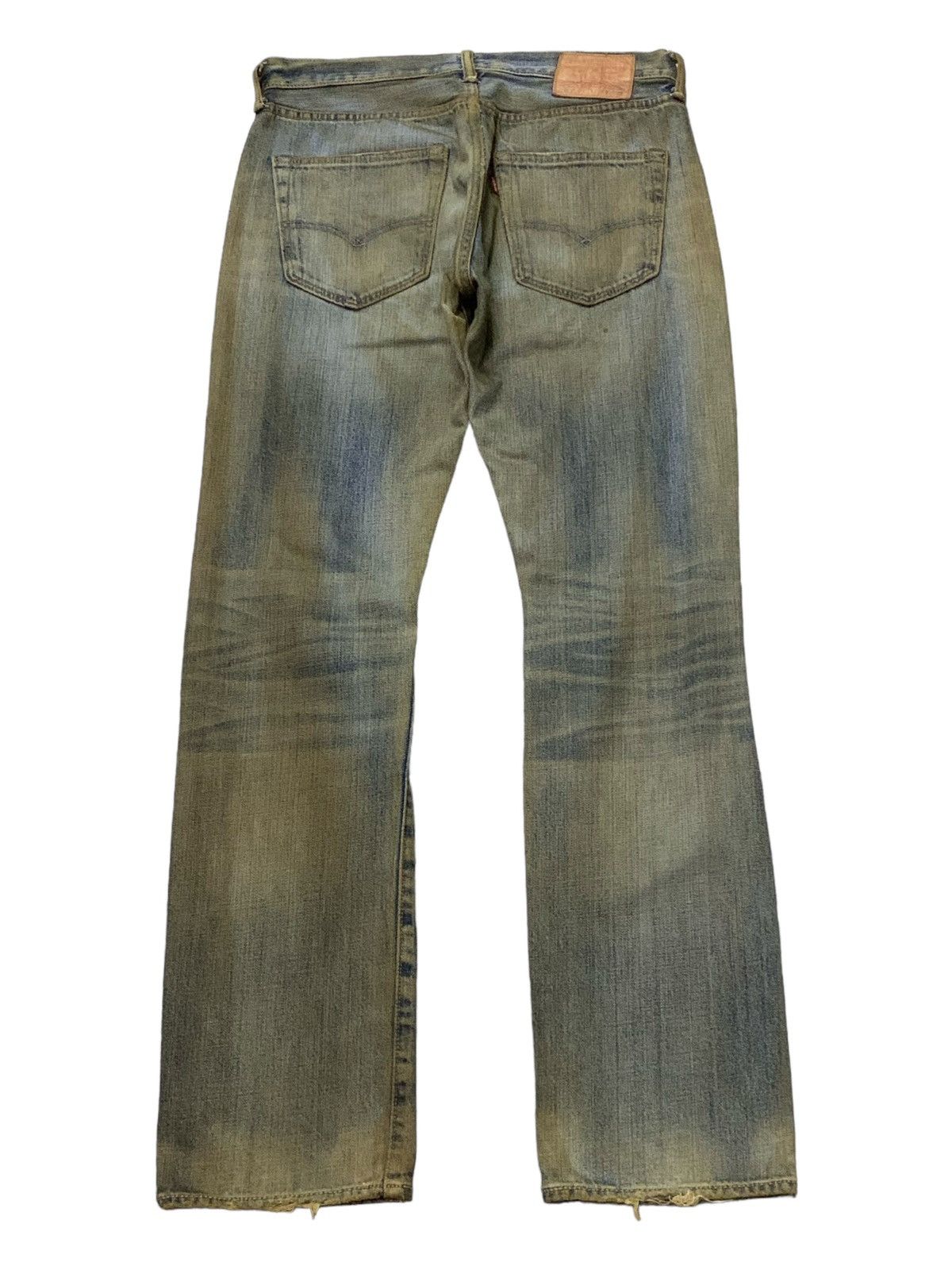 Hysteric Glamour × Levi's × Vintage Levis 501 Vintage Muddy Wash Distressed Jeans Size US 31 - 2 Thumbnail