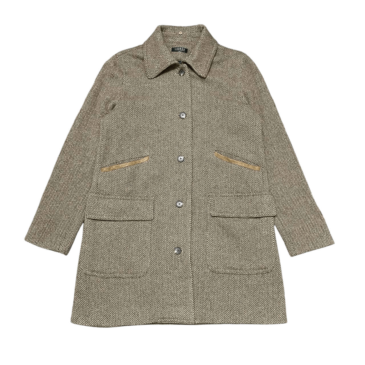 Lauren Ralph Lauren Vintage Lauren Ralph Lauren Wool Overcoat Size US M / EU 48-50 / 2 - 1 Thumbnail
