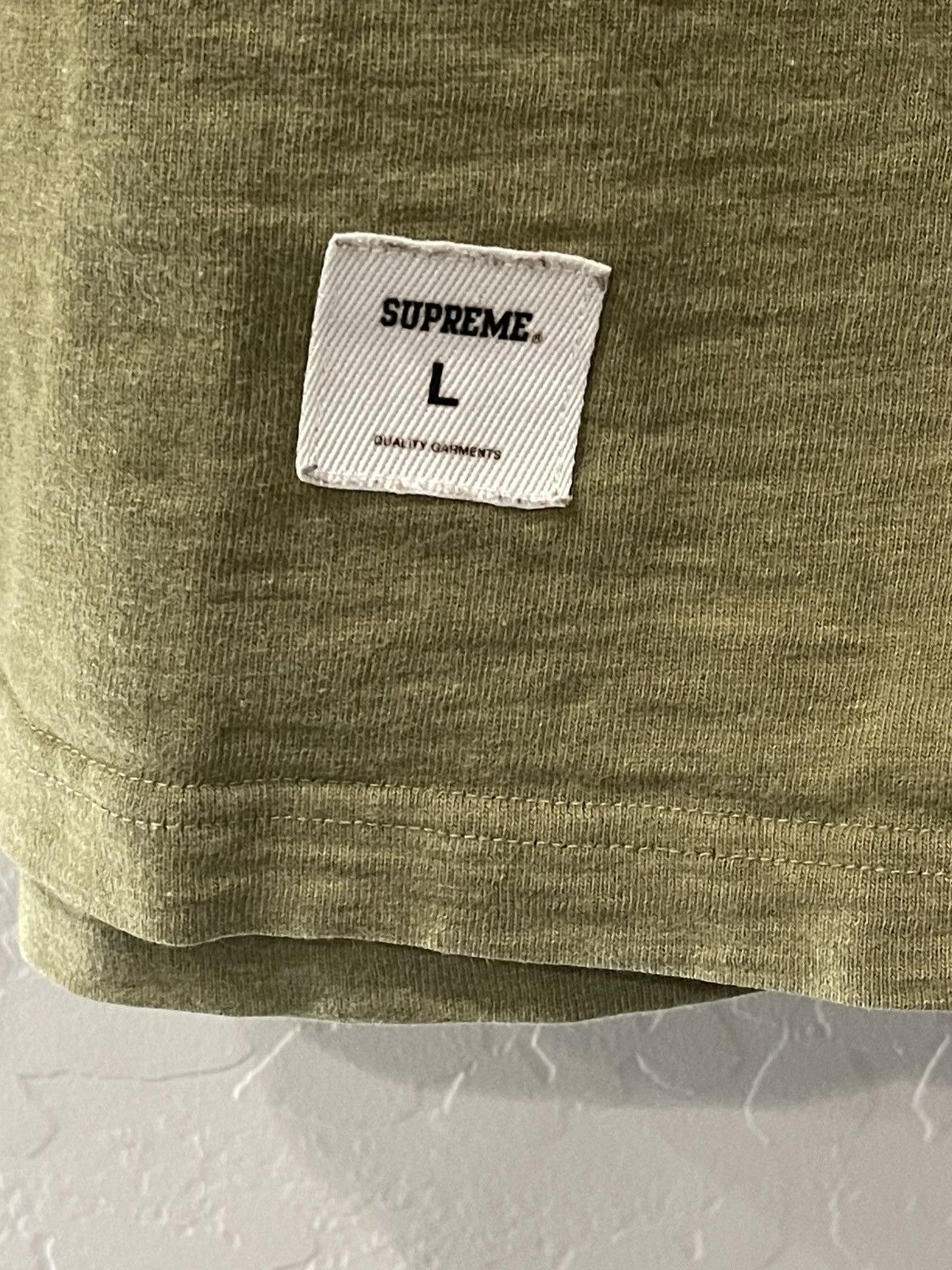 Designer × Supreme Supreme ZULU Olive Green L/S Shirt Size Large Size US L / EU 52-54 / 3 - 3 Thumbnail