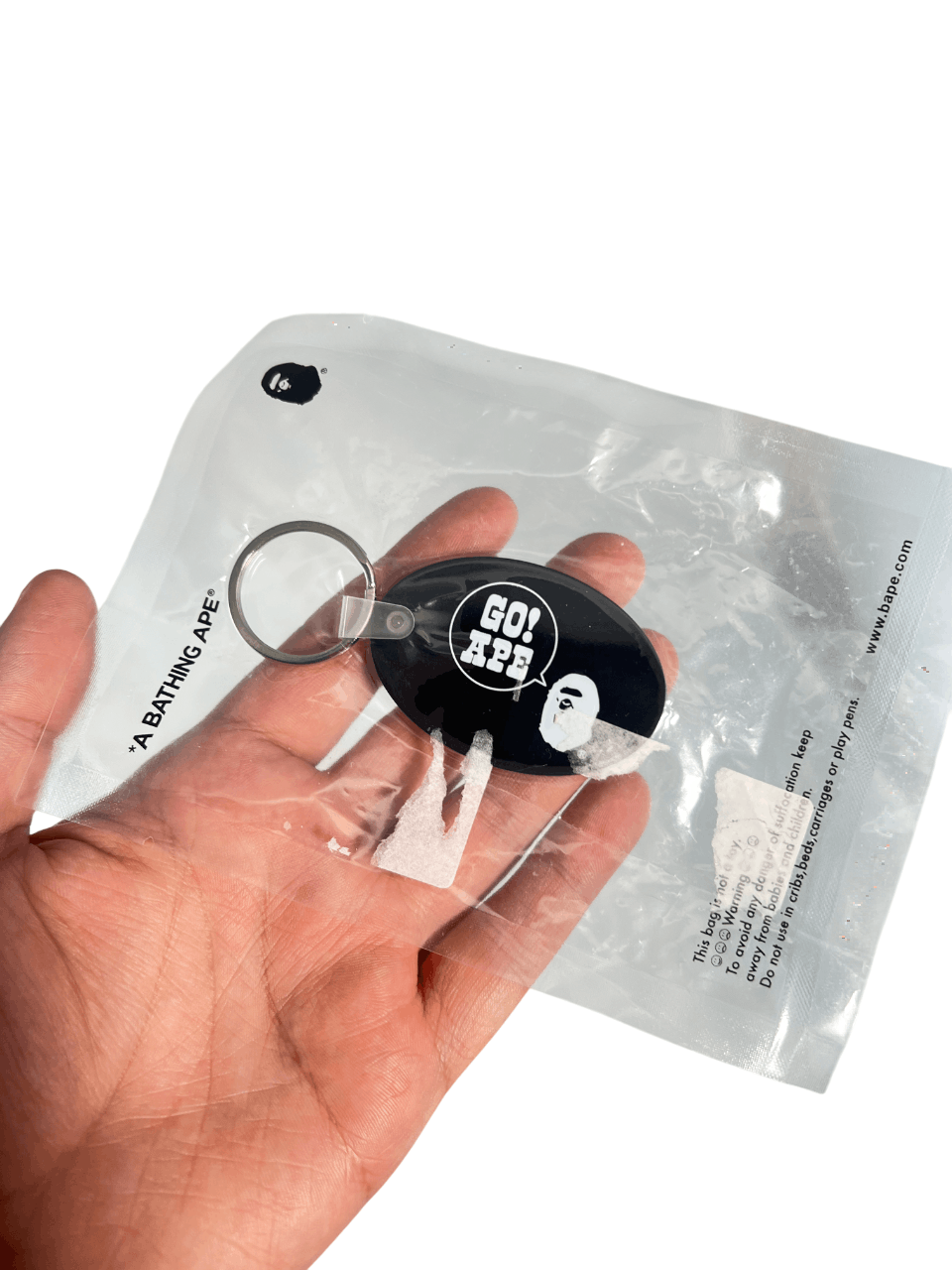 Bape Authentic BAPE GO! APE "Ape Shall Never Kill Ape" Keychain Size ONE SIZE - 1 Thumbnail