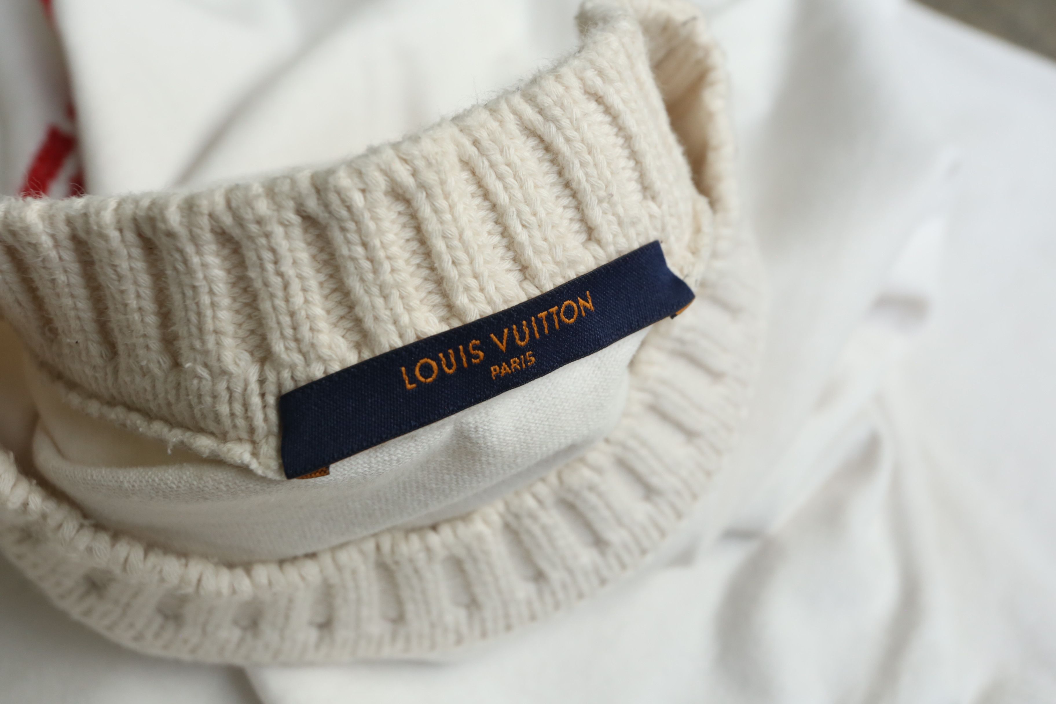Louis Vuitton × Nigo Louis Vuitton - Nigo - S/S 22 - Embroidered Mock Neck Tee Size US L / EU 52-54 / 3 - 7 Thumbnail