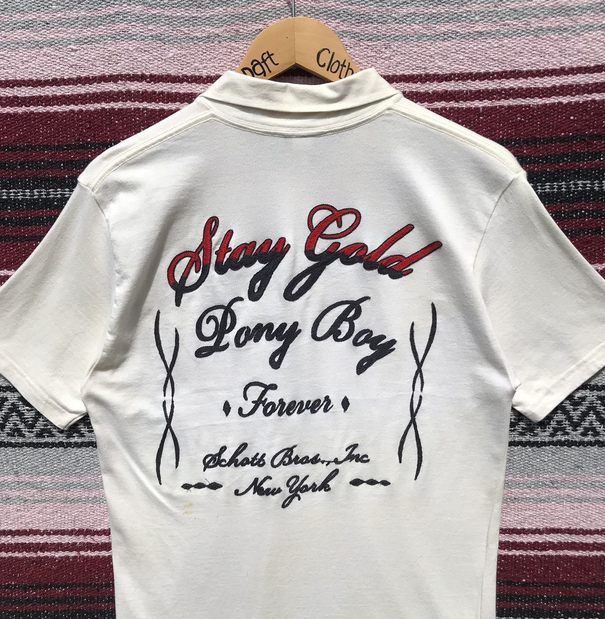 Schott Schott N.Y.C Bowling Shirt Vintage Schott Size US S / EU 44-46 / 1 - 9 Thumbnail