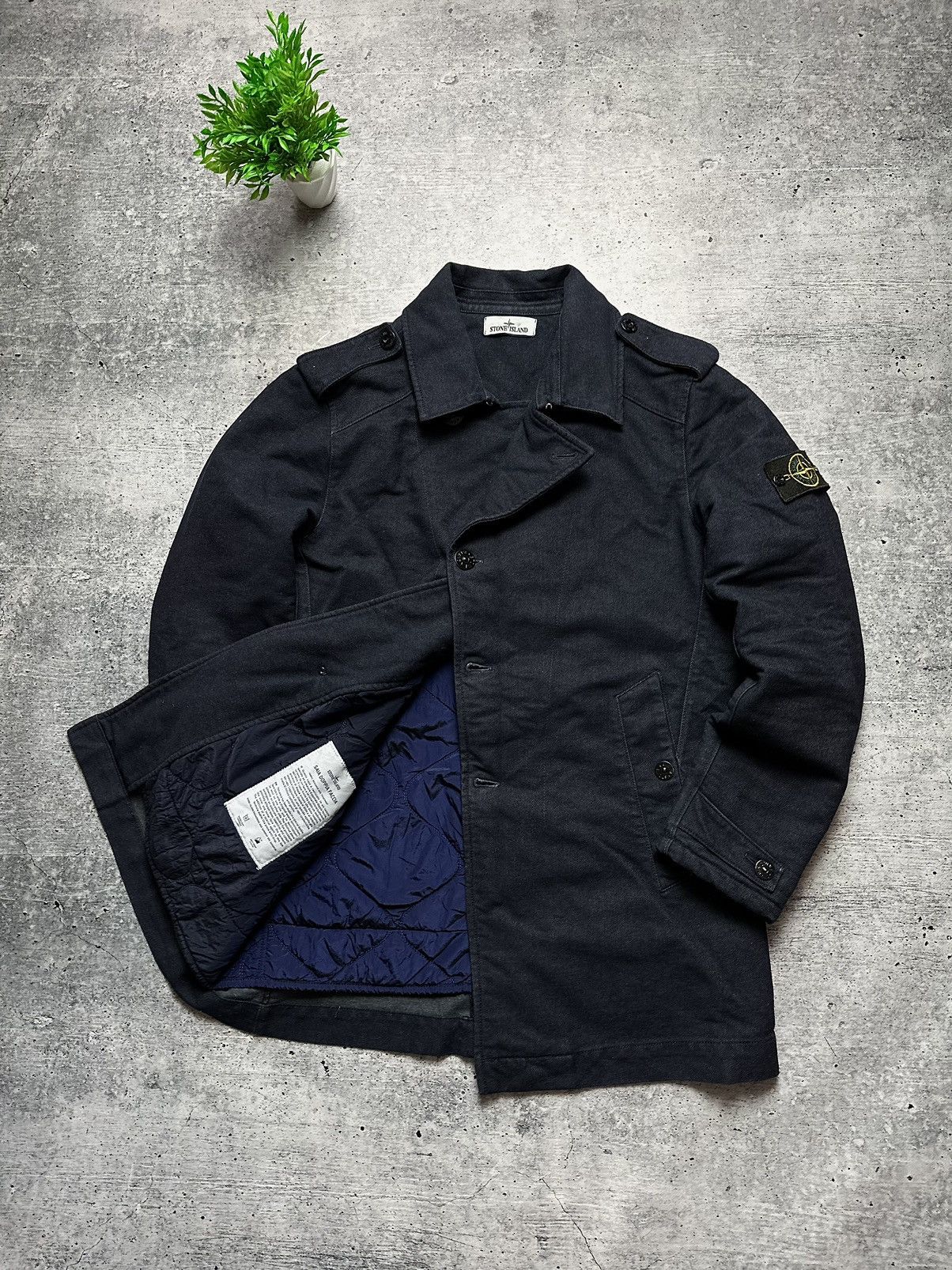 Vintage Stone Island Saia Doppia Faccia Insulated Coat