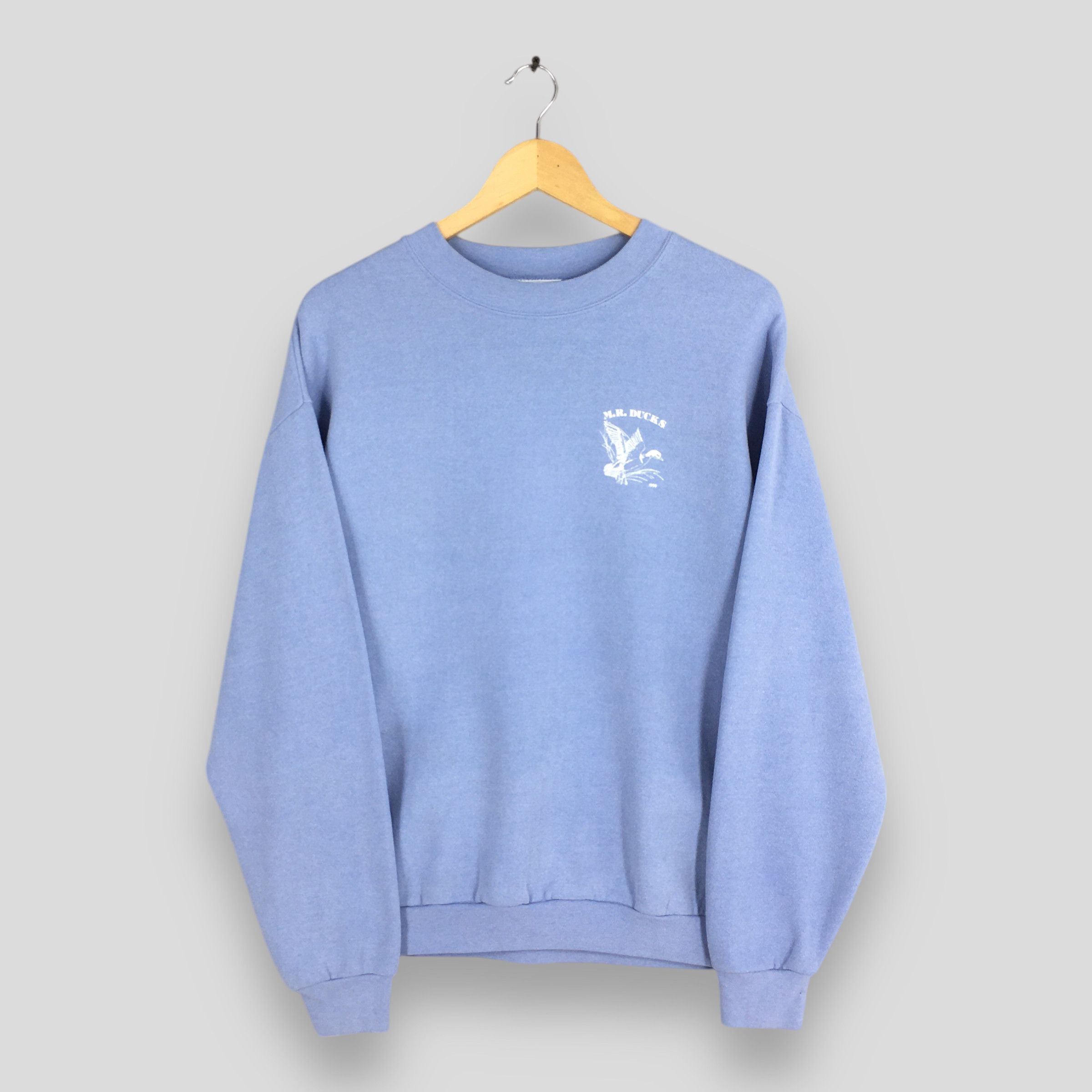 Habitat × Vintage Vintage M.R. Duck Maryland Blue Sweatshirt Large Size US L / EU 52-54 / 3 - 1 Thumbnail