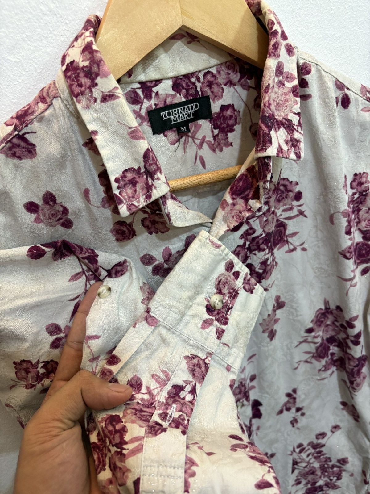 Tornado Mart Tornado mart flower print shirt Size US S / EU 44-46 / 1 - 10 Thumbnail