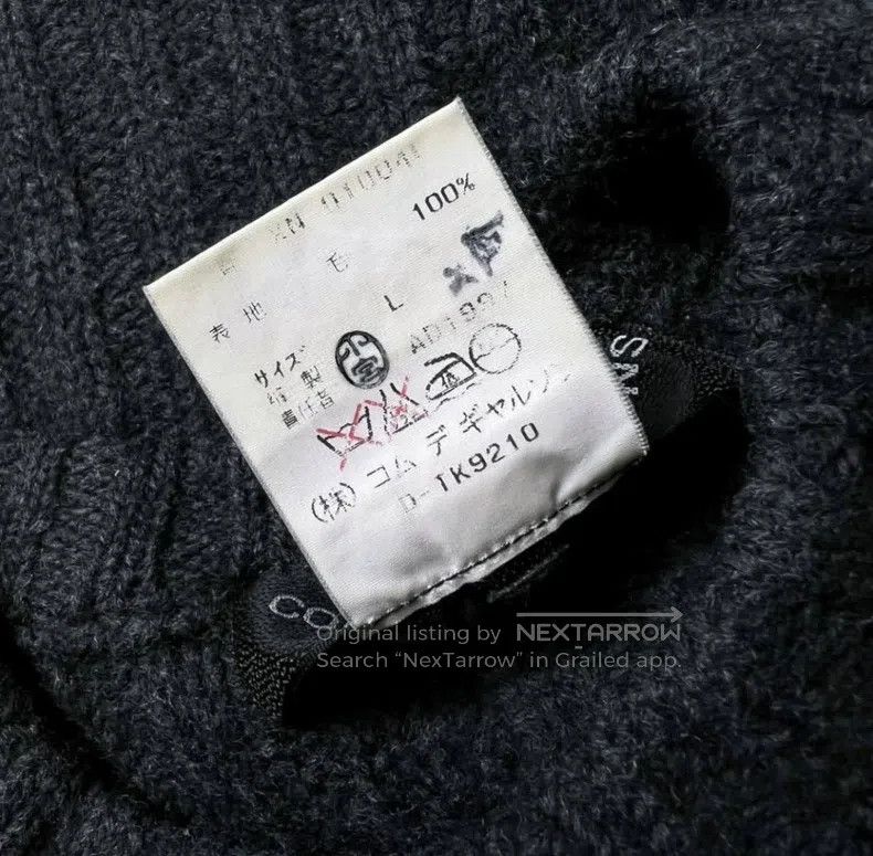 Comme des Garcons Comme Des Garcons Twisted Wool Knit Sweater Size US L / EU 52-54 / 3 - 5 Thumbnail