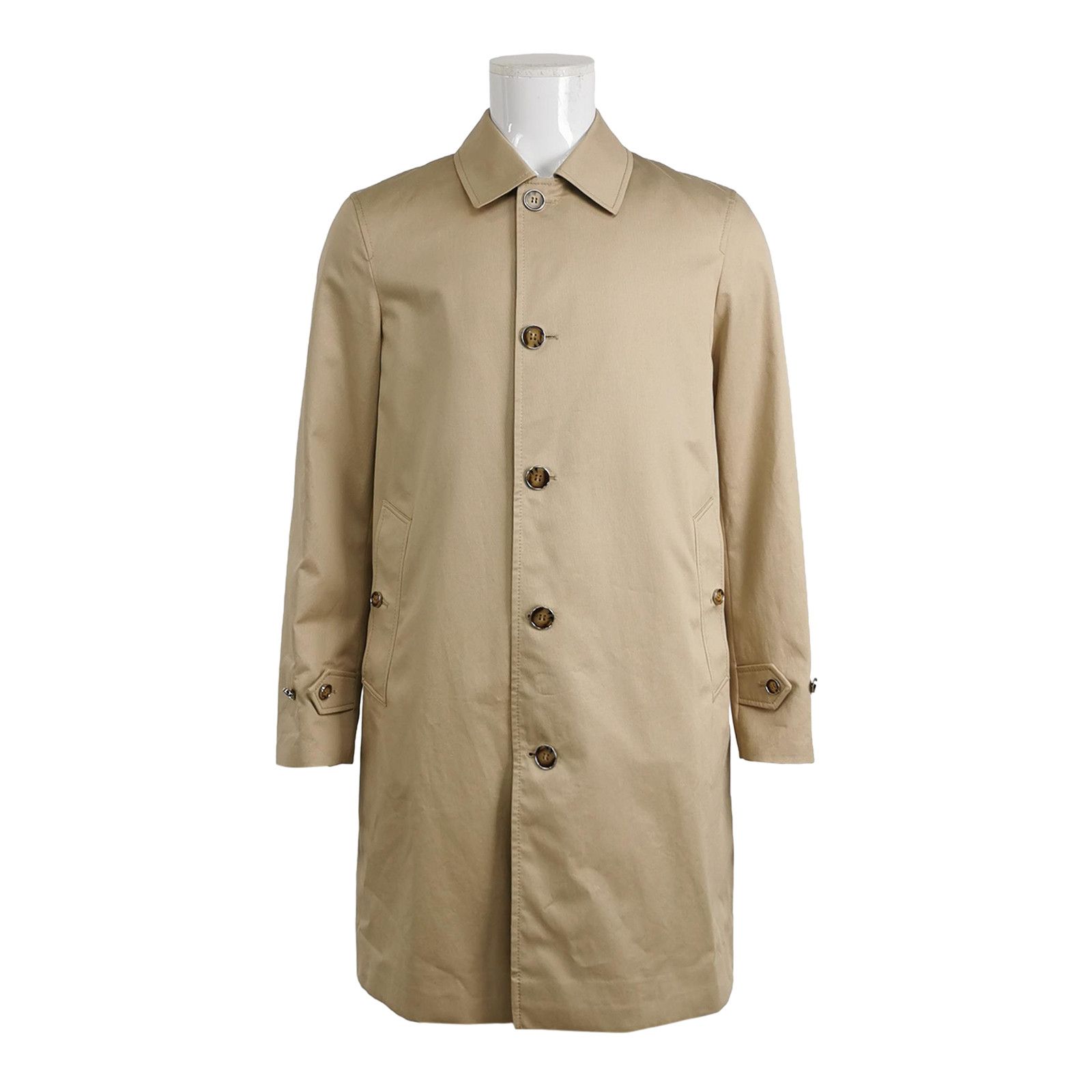 Burberry Burberry Single Breasted Cotton Car Coat IT 48 Size US M / EU 48-50 / 2 - 1 Thumbnail