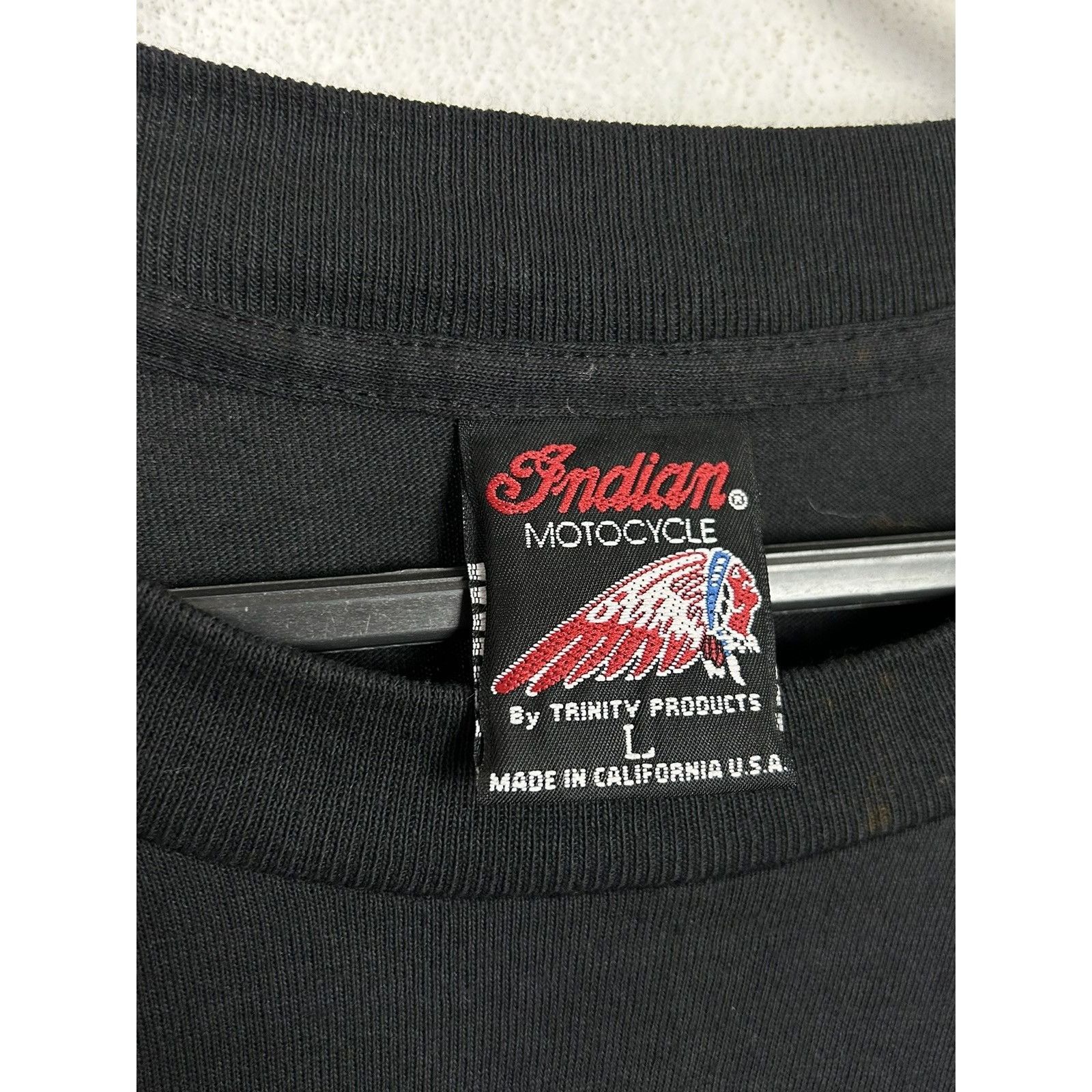 Indian Motorcycle 90s Vintage Indian Motorcycles On The Road Again T-Shirt Size US L / EU 52-54 / 3 - 9 Thumbnail