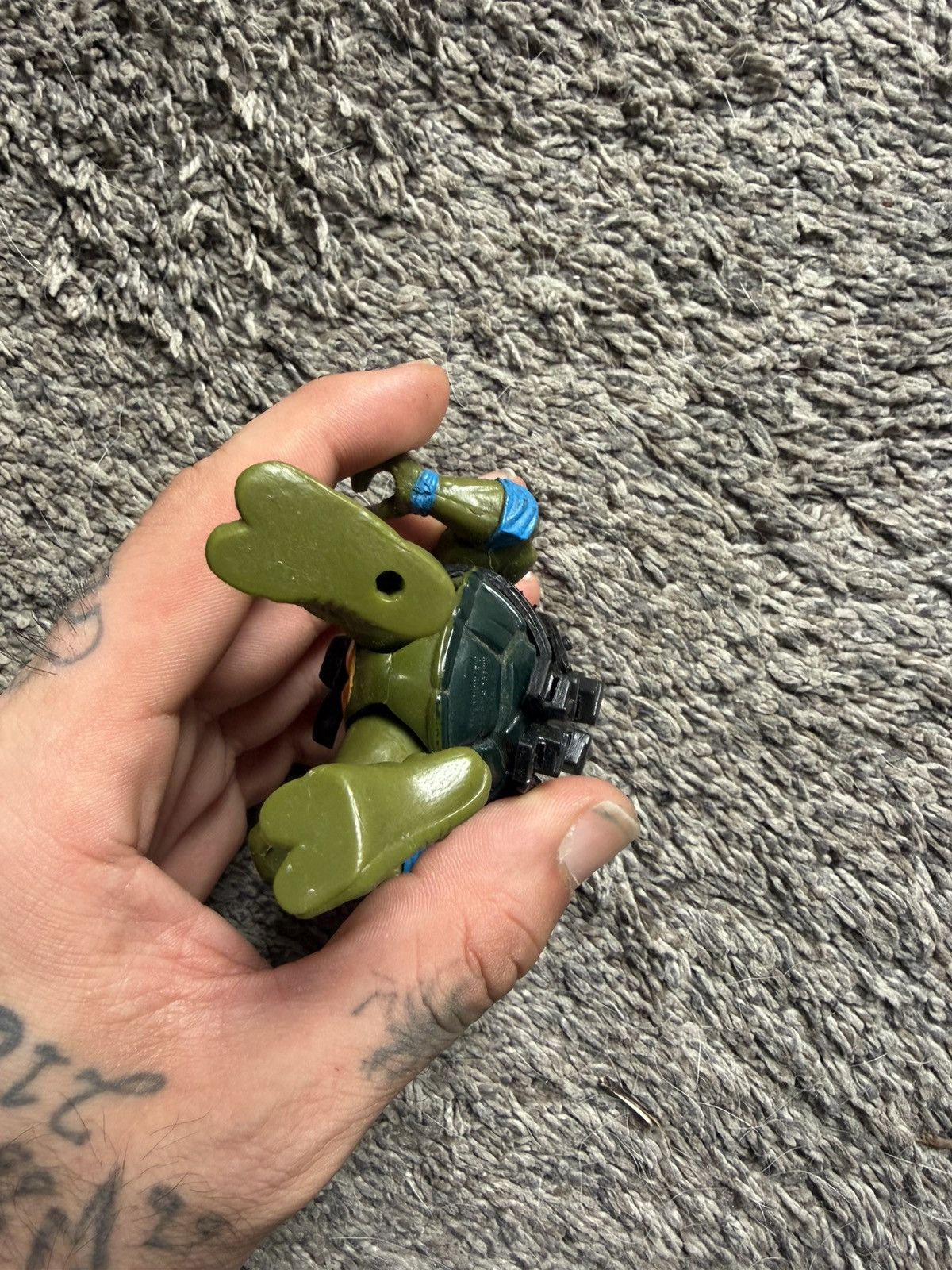 Vintage 1988 Playmates Toys Teenage Mutant Ninja Turtles Leonardo Size ONE SIZE - 3 Thumbnail
