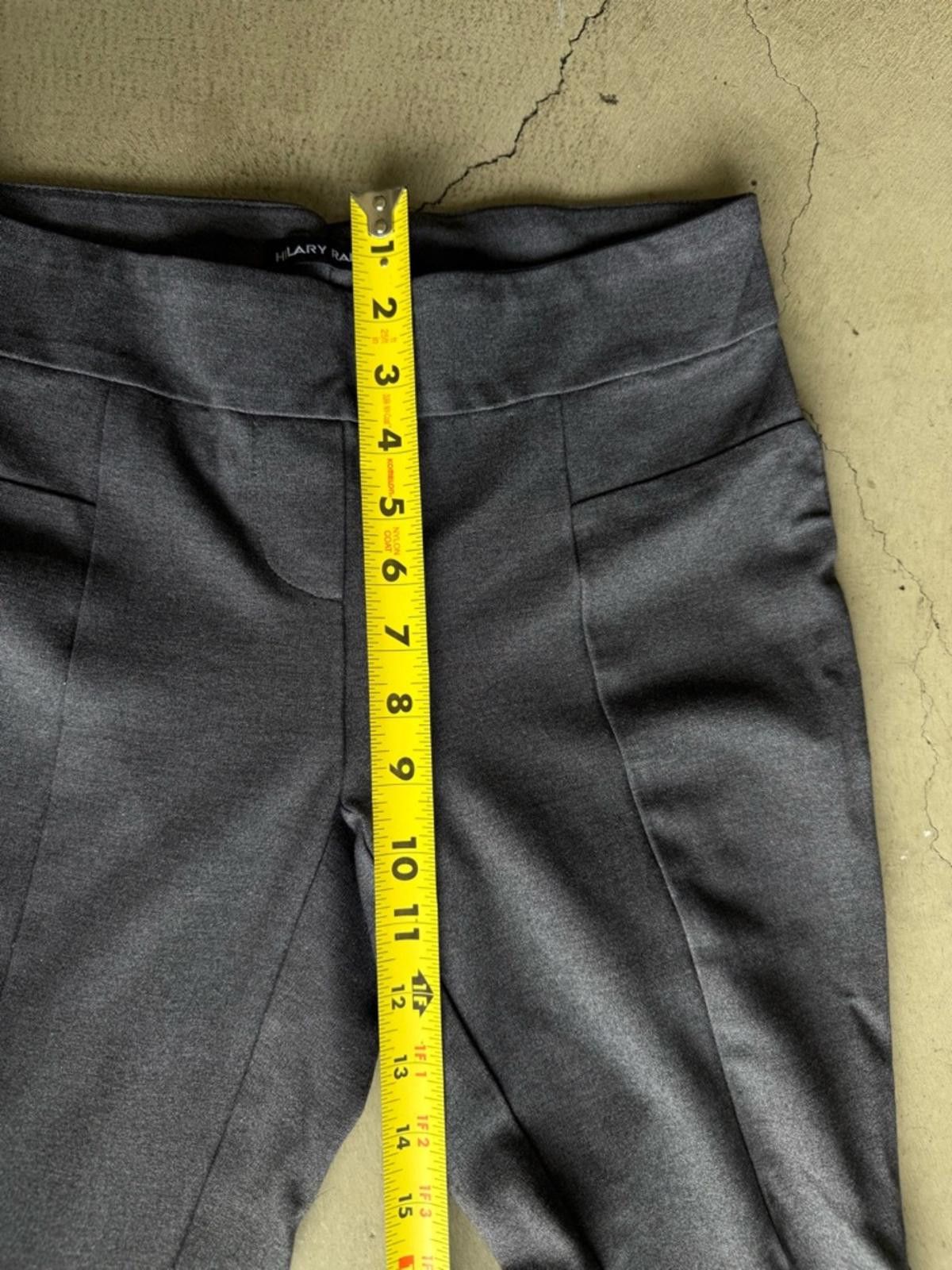 Other Hilary Radley / Ponte Slim Stretch Pants / heather charcoal Size 28" / US 6 / IT 42 - 12 Thumbnail